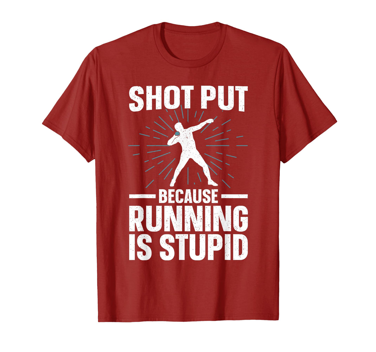 Shot Put Art For Men Women Track And Field Coach Shot Put T-Shirt
