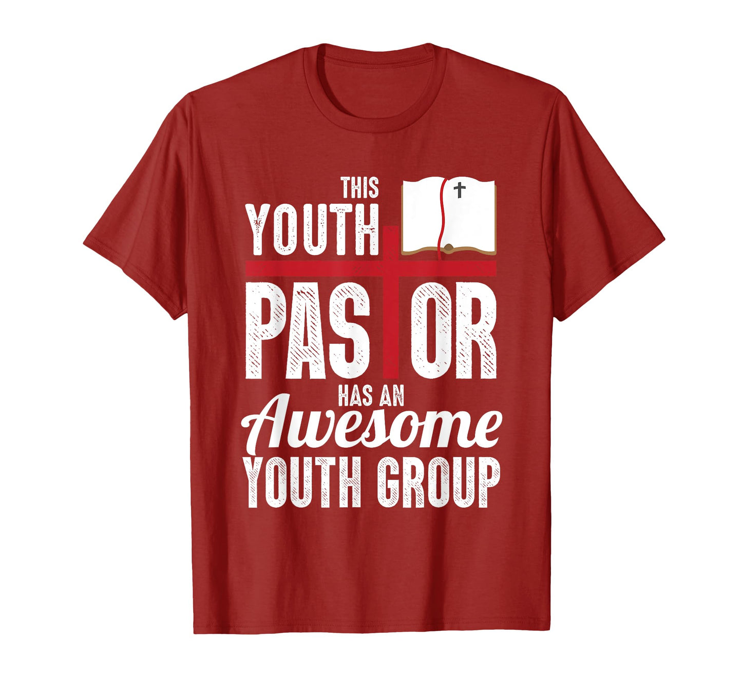Cool Youth Pastor Art For Men Women Christian Church Lovers T-Shirt