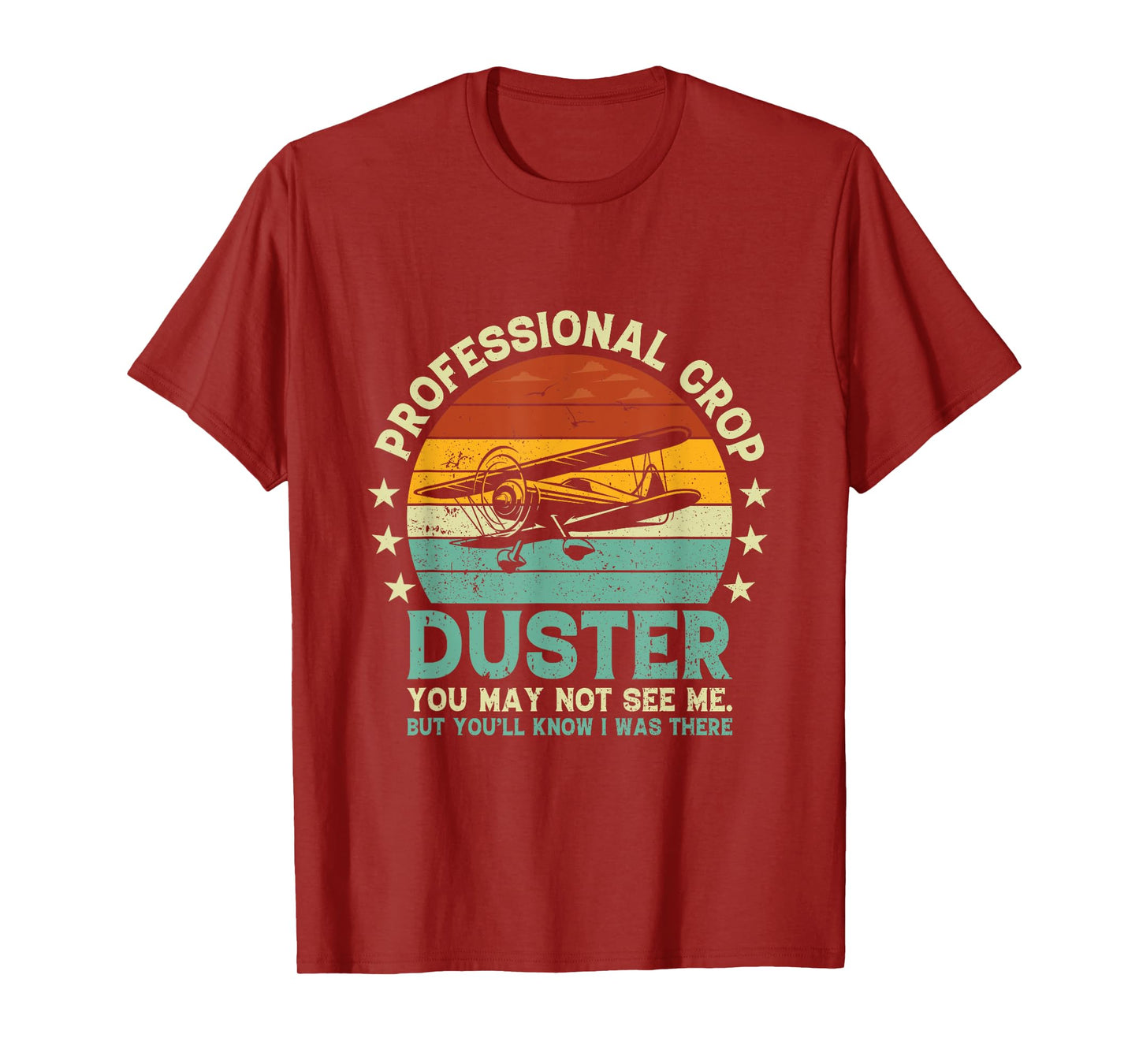 Sarcastic Professional Crop Duster Funny Adult T-Shirt
