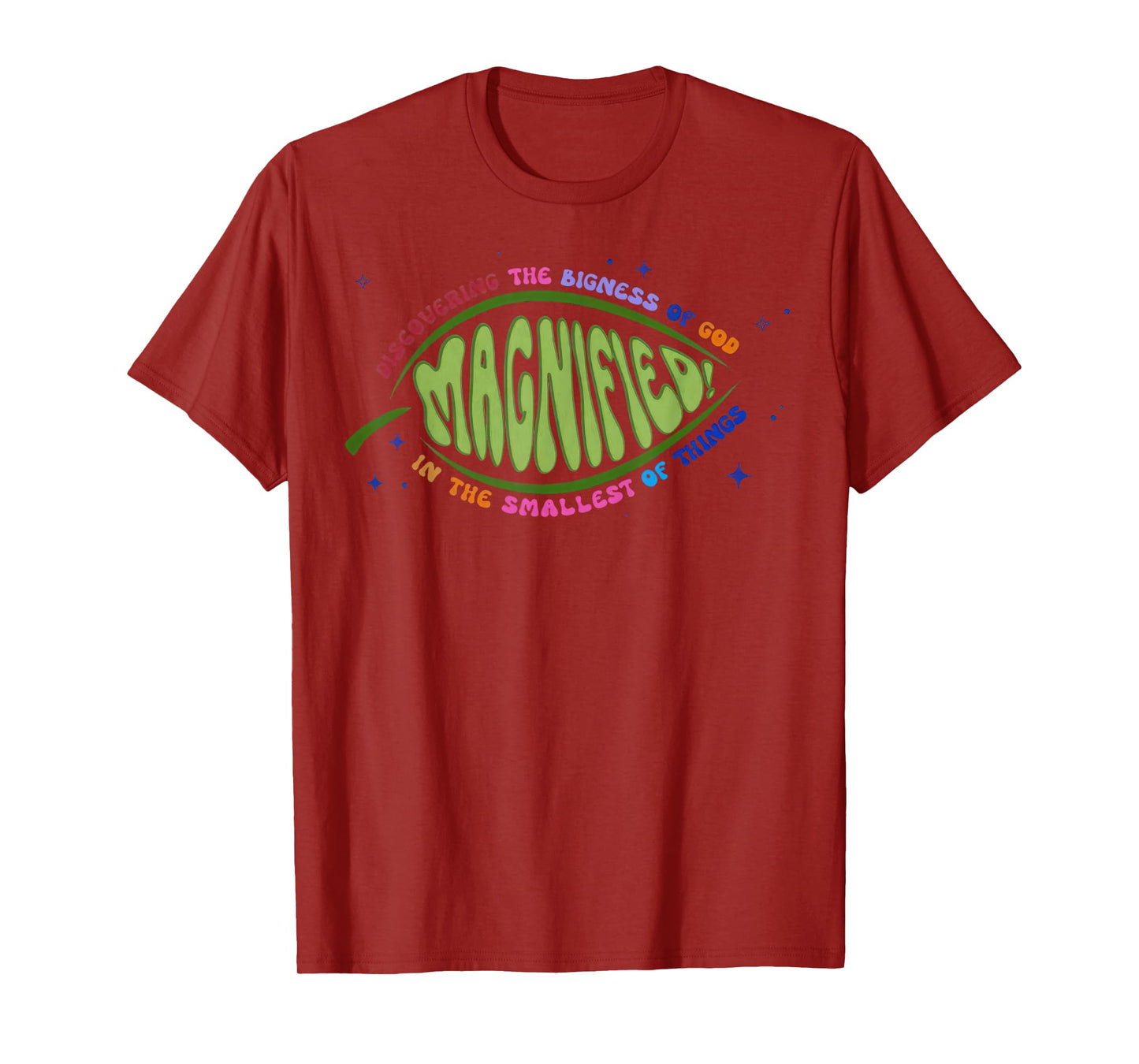 VBS 2025 Magnified Discovering The Bigness Of God Christian T-Shirt