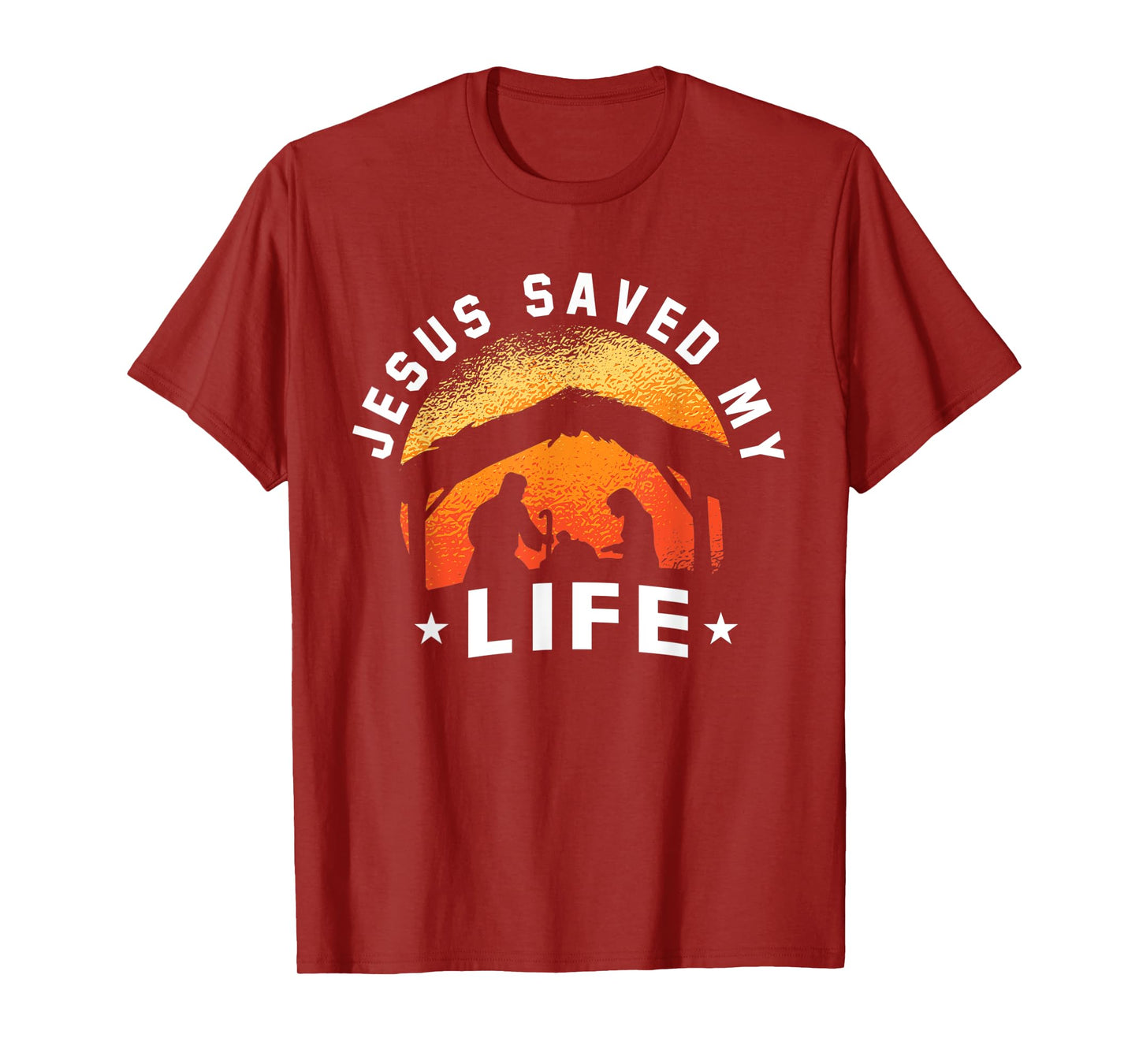 Jesus Christ Christianity Gifts Jesus Saved My Life T-Shirt