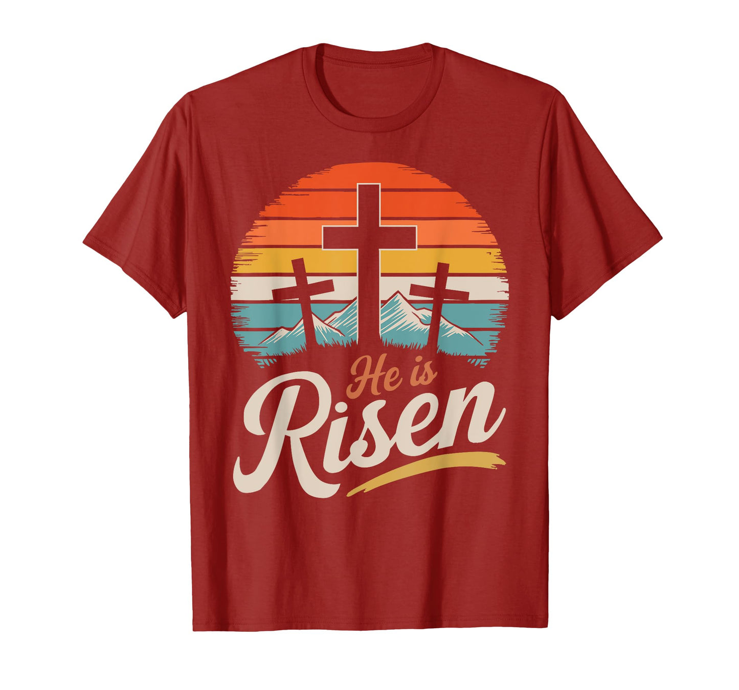 He is risen for religious christian easter T-Shirt