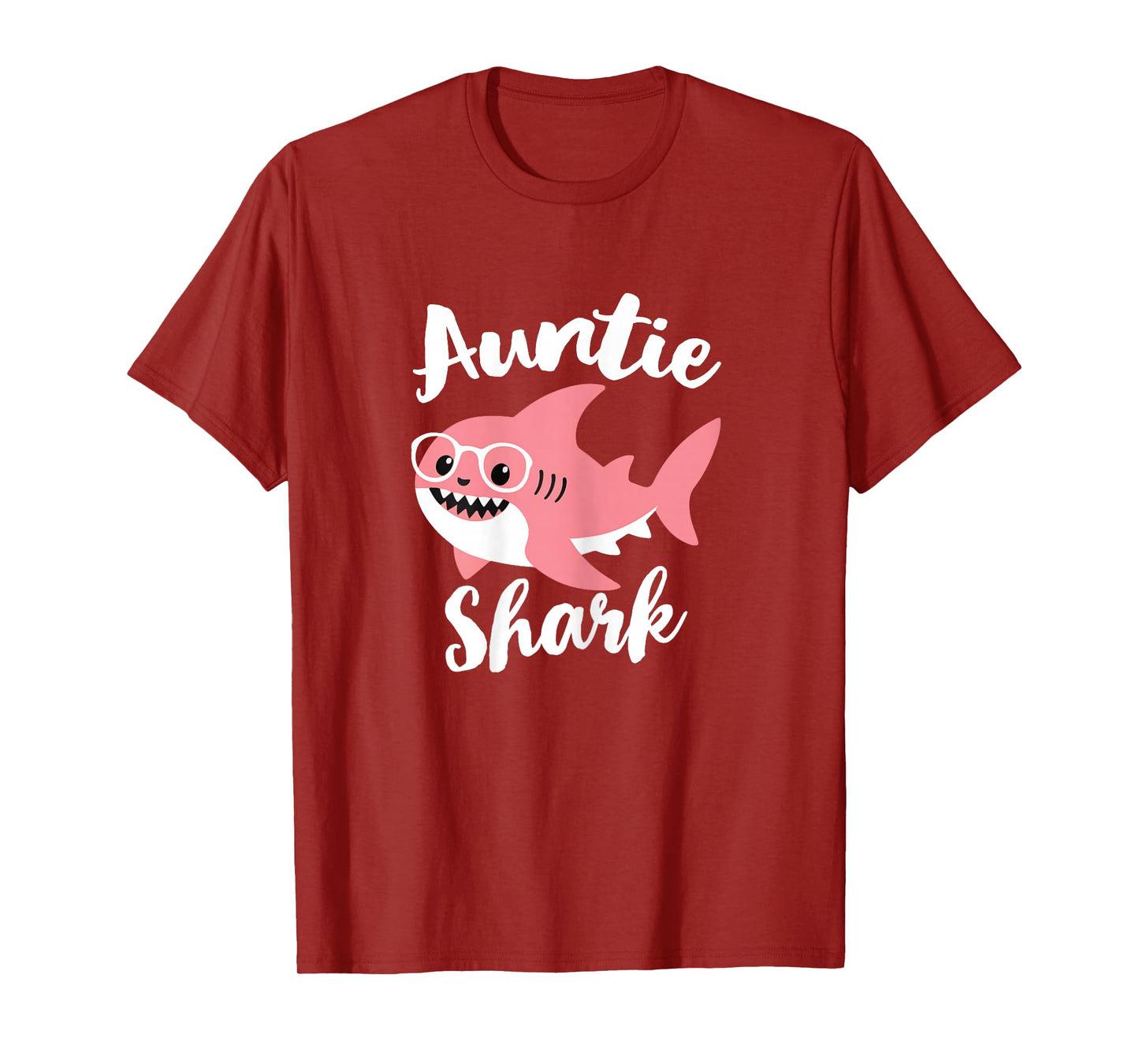 Auntie Shark Mother's Day Grandma Funny T-Shirt