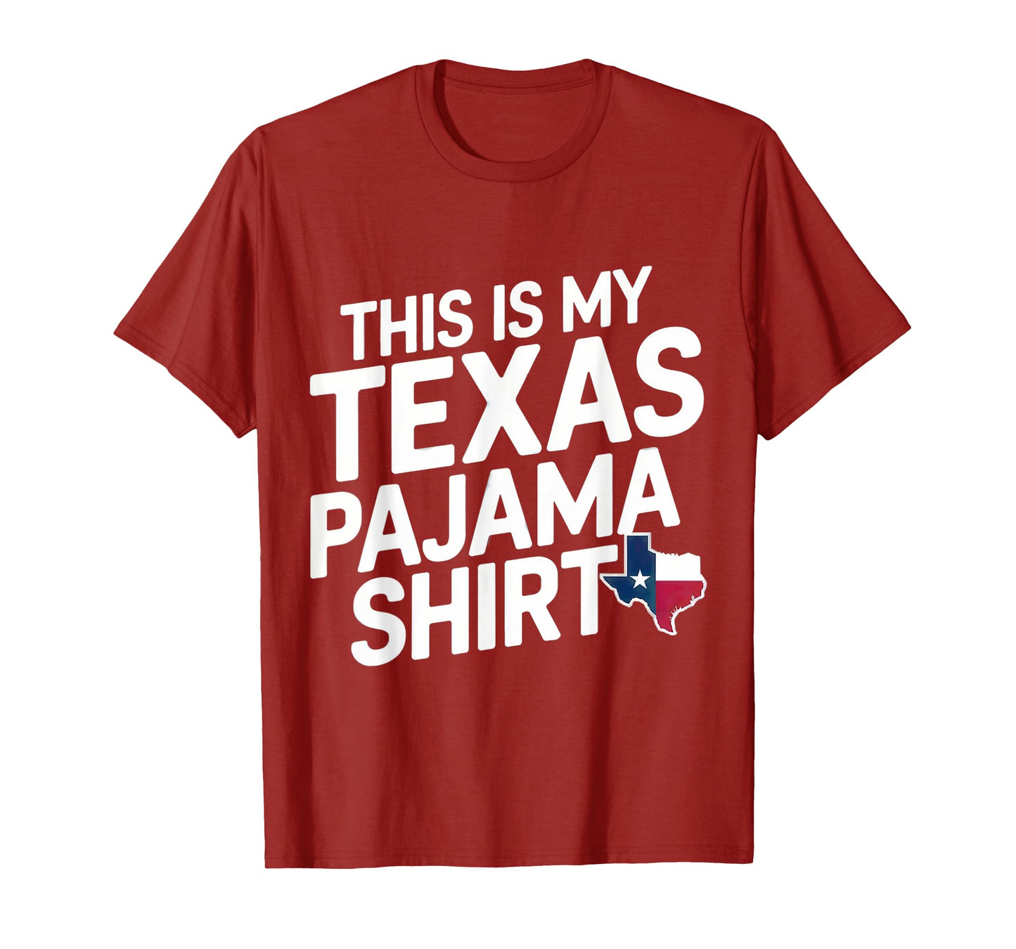 This is My Texas Pajama Shirt Lone Star State Shirt T-Shirt