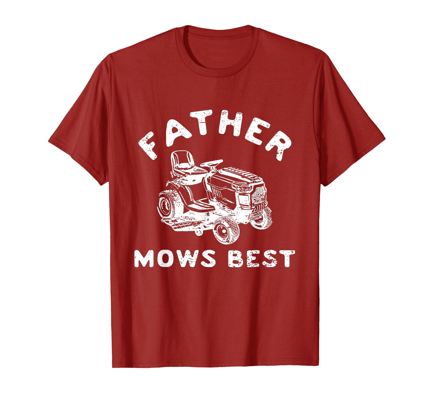 Father Mows Best Funny Father's Day Dad Jokes T-Shirt