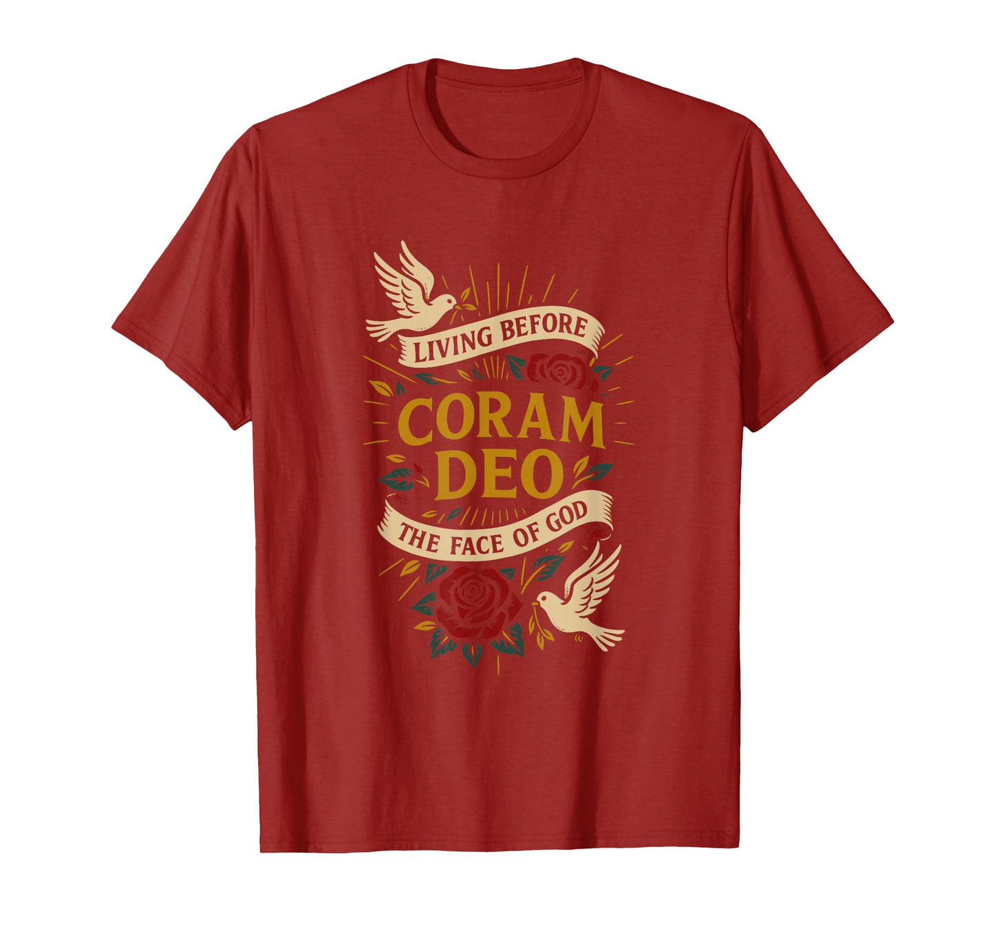 Coram DEO - Living Before The FACE of GOD T-Shirt