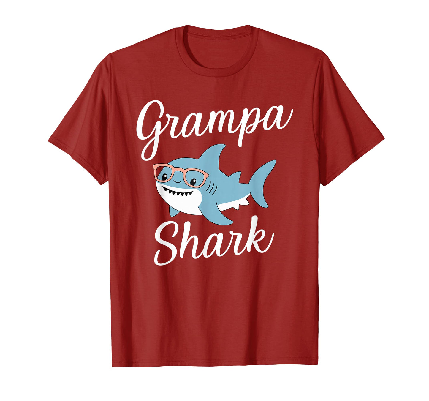 Grampa Shark Funny Matching Family Grandpa T-Shirt
