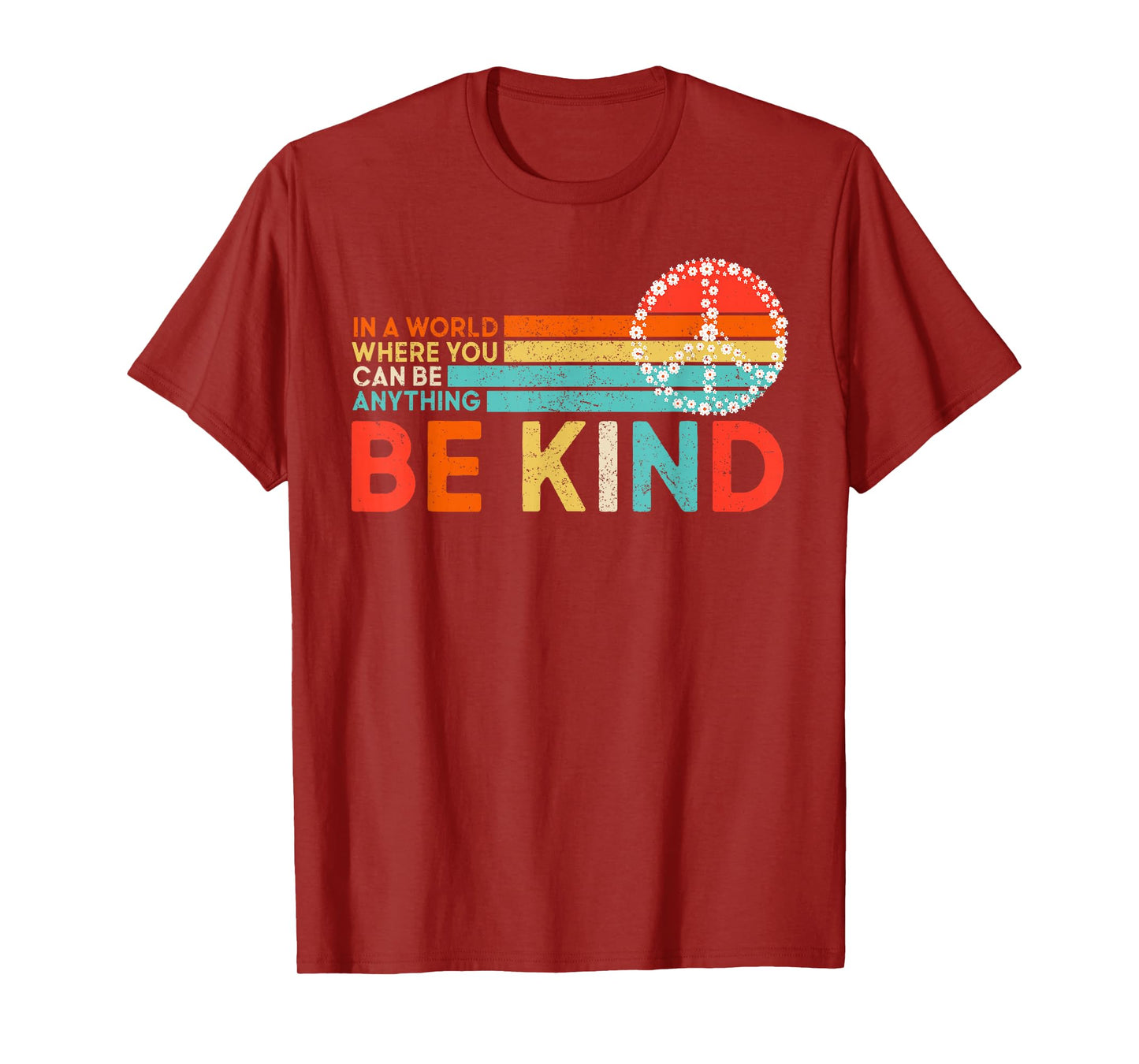World Kindness Day Be Kind Hand Sign Peace Choose Kindness T-Shirt