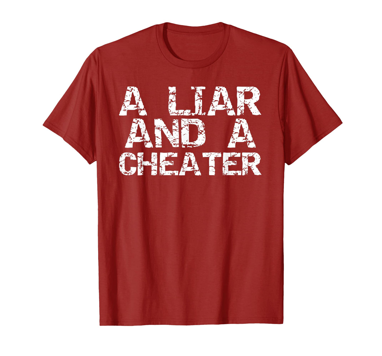 Funny Divorce Party Decorations Men Divorce Shirts - A Liar & a Cheater Caught Cheating Gift Sarcastic Breakup Unisex-Adults T-Shirt - Black - Small