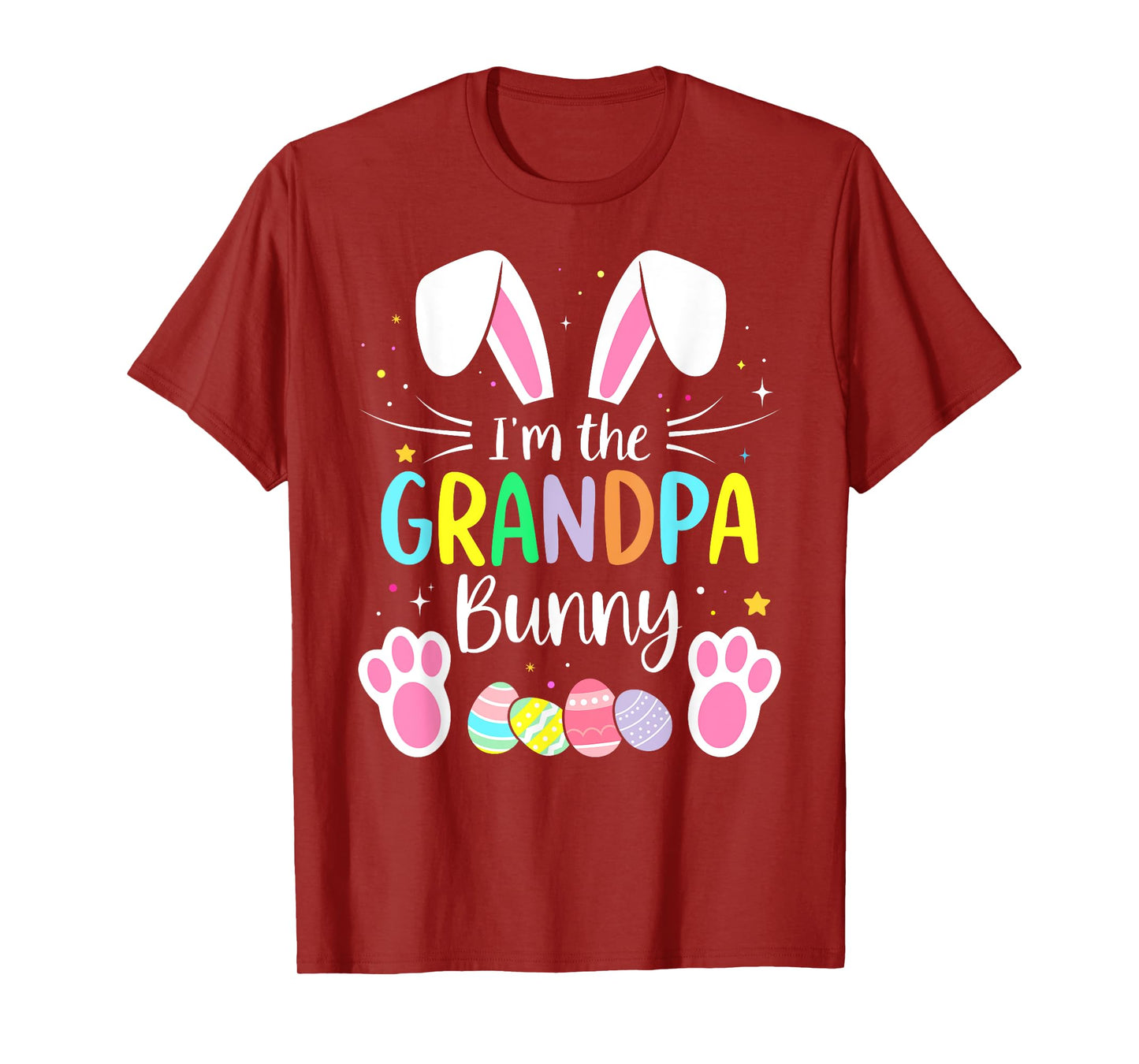 Im the grandpa bunny funny matching easter family T-Shirt