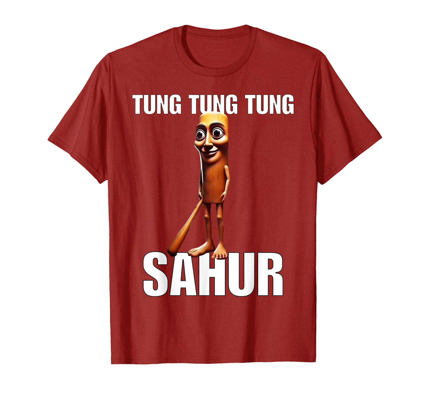 Funny tung tung tung sahur italian brainrot gen z T-Shirt