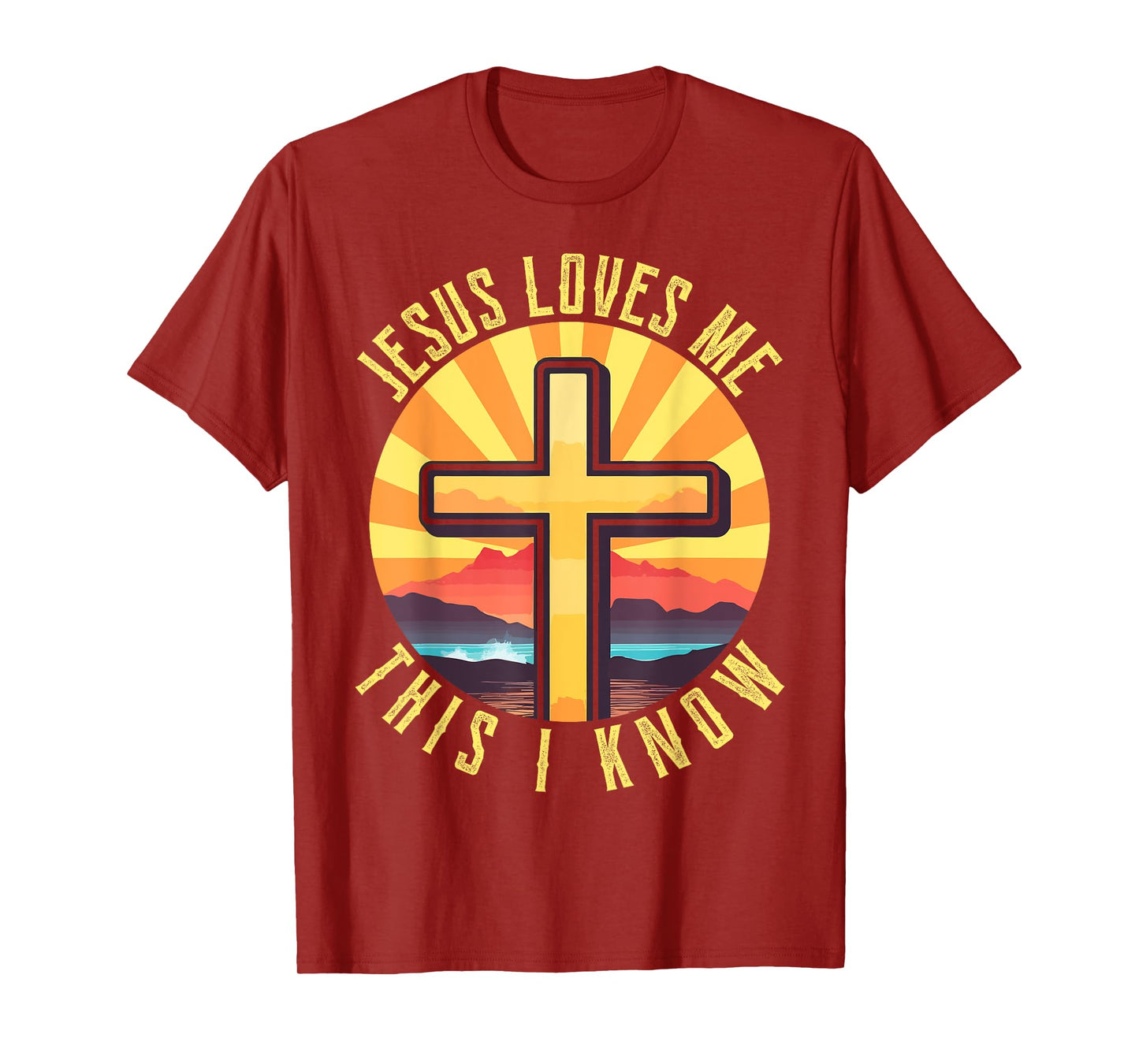 Jesus loves me this I know Shirt Jesus Shirts Christian T-Shirt