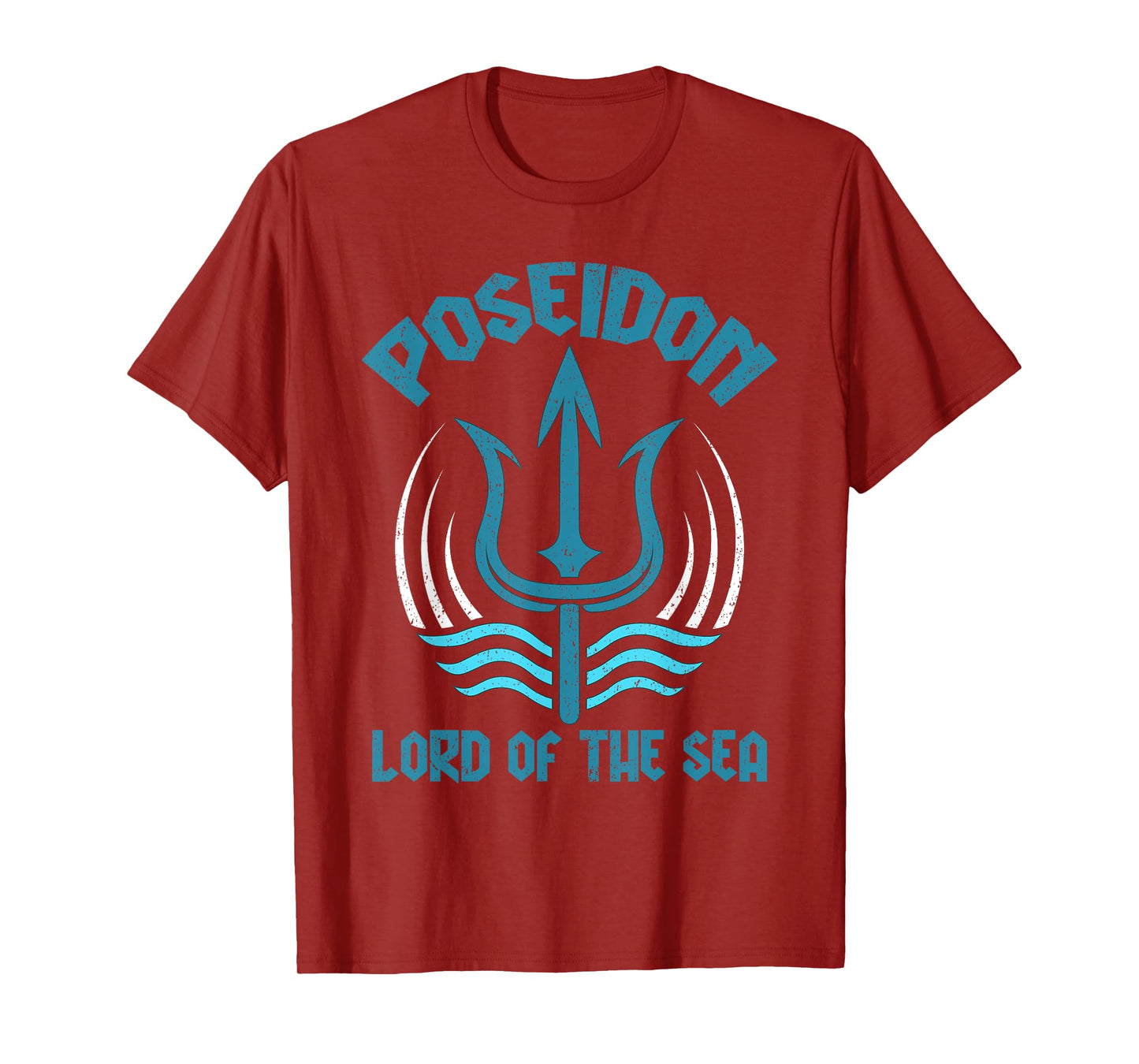 Poseidon Trident Shirt Lord of the Sea Greek God Symbol T-Shirt