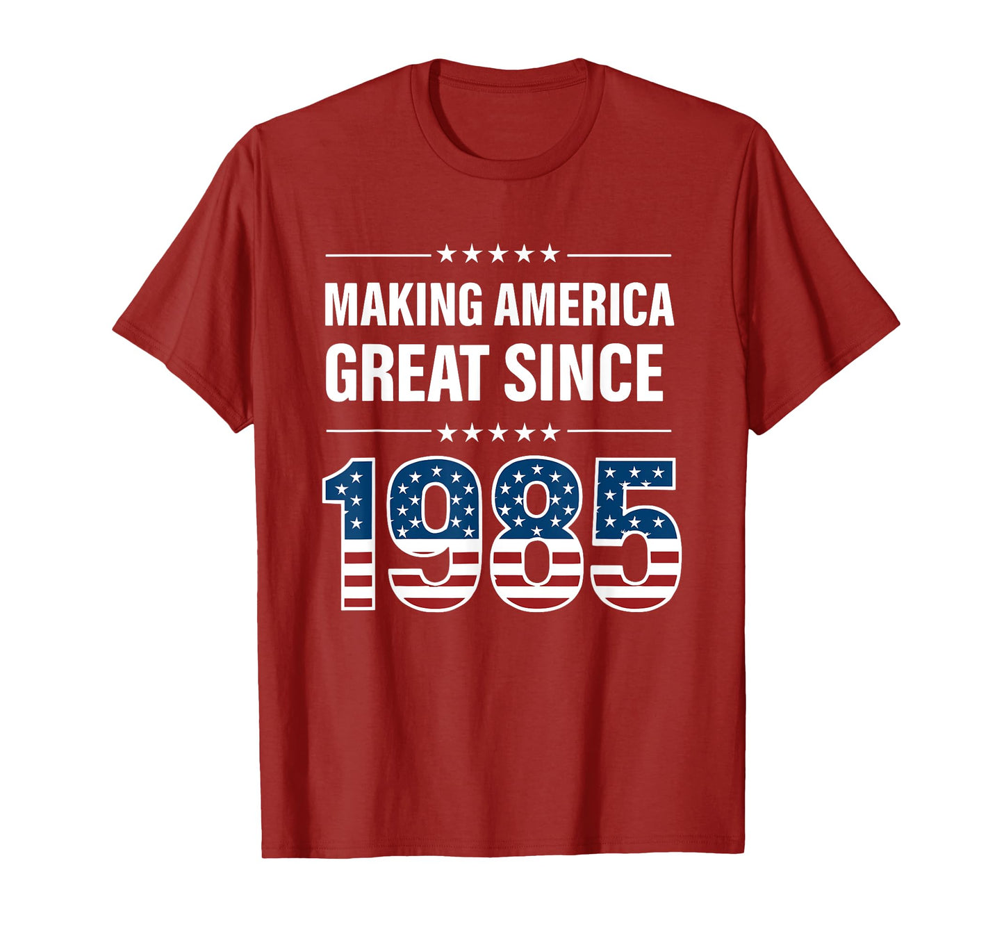 USA American Flag Funny 1985 40th Years Old 1985 Birthday T-Shirt