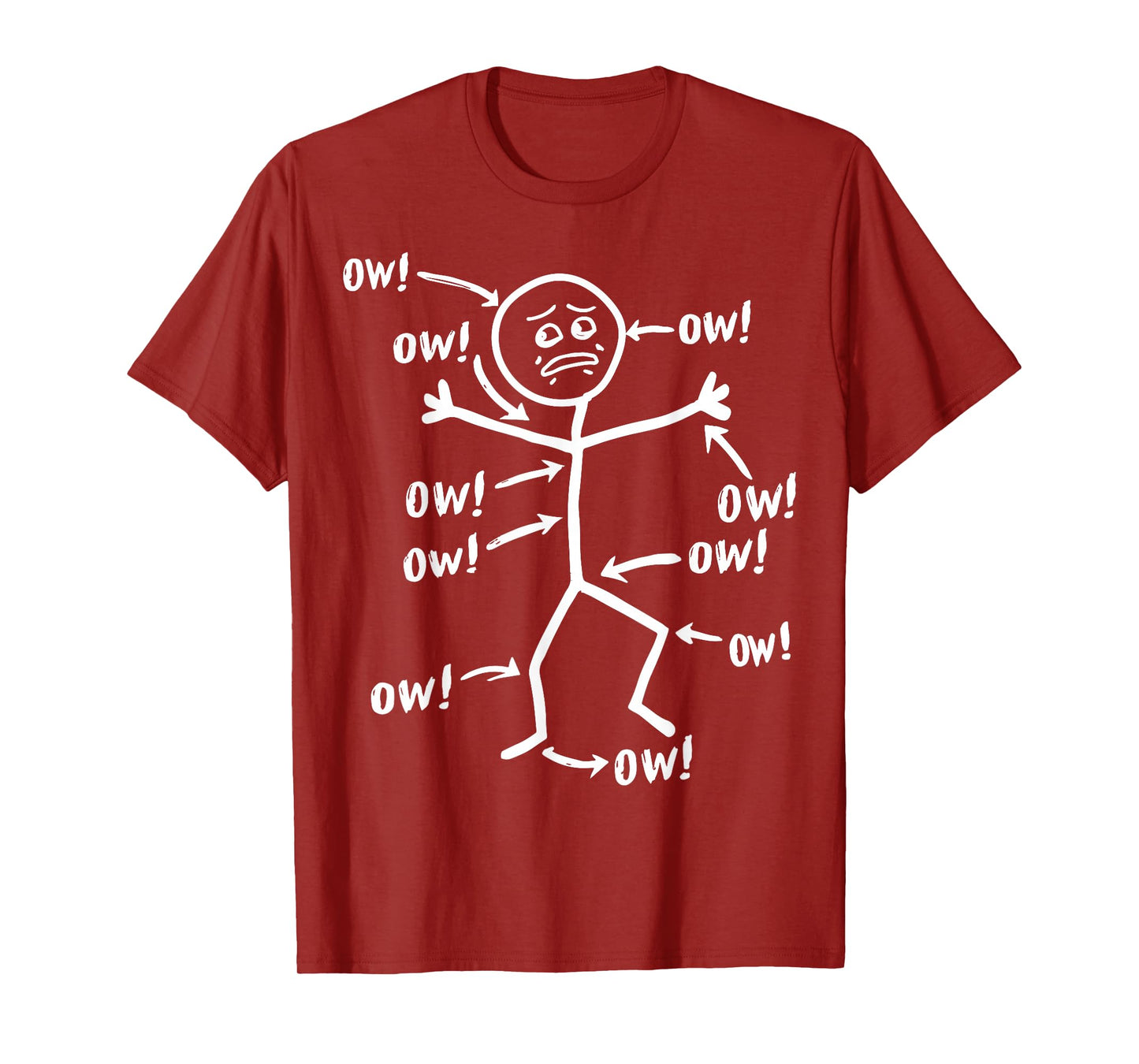 Ow Ow Ow Ow Ow Ow Ow Character T-Shirt