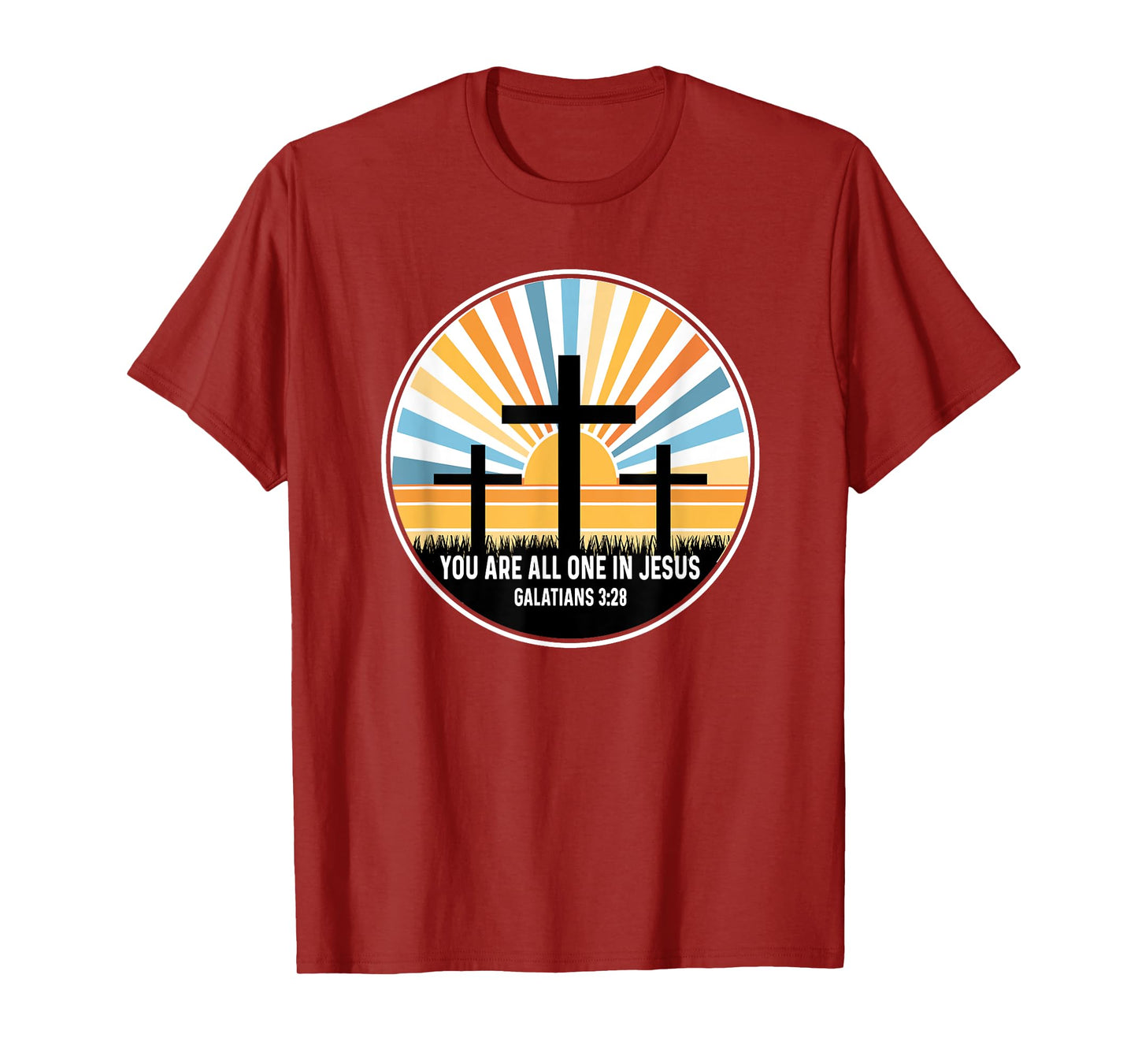 Galatians 3:28 3 28 God Jesus Religious Quote Christian T-Shirt