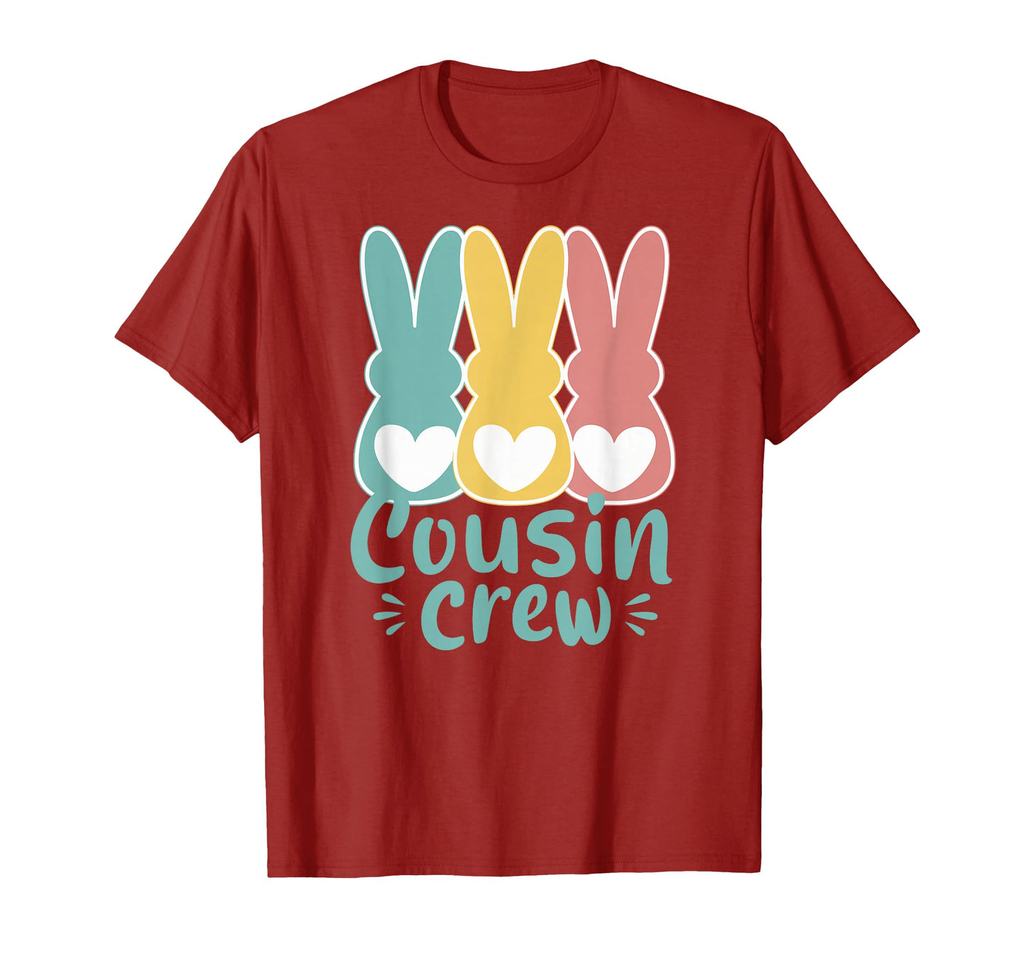 Easter Cousin Crew Squad Family Matching Bunnies Toddler Kid T-Shirt