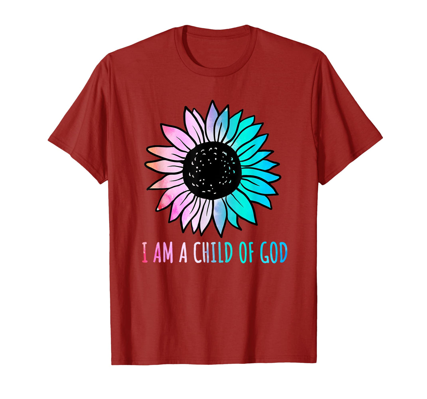 Cute Christian Salvation Quote Gift I Am a Child of God T-Shirt