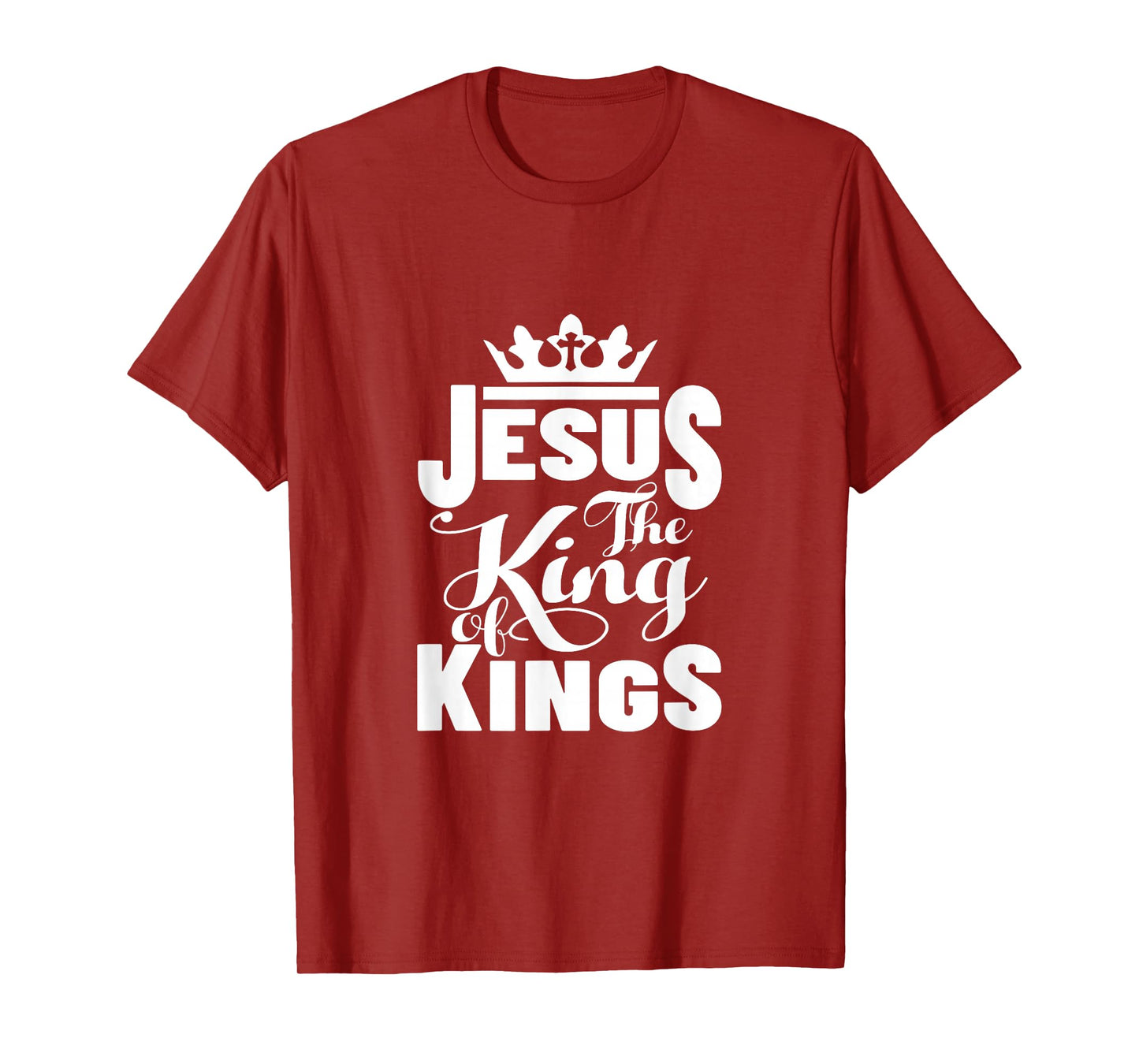 Jesus is My King – Bold Faith and Strength Design T-Shirt
