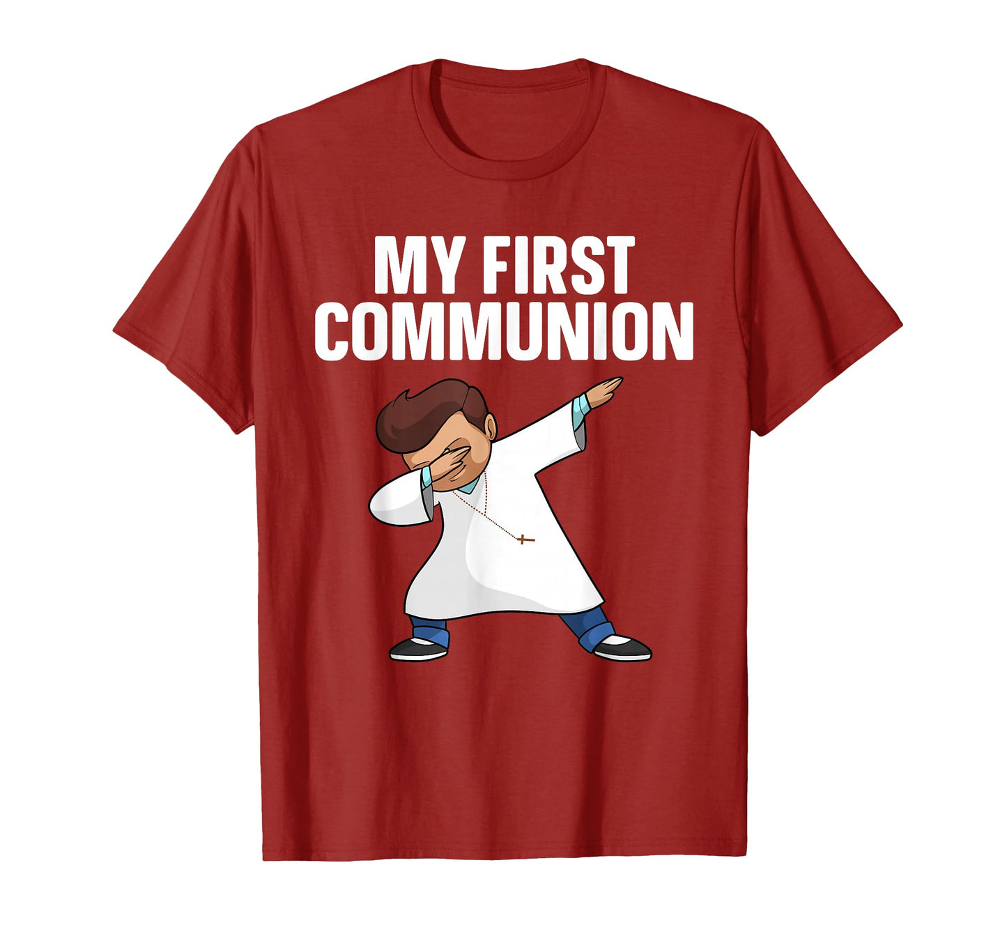 First Communion Art For Boys Girls Kids 1st Holy Communion T-Shirt