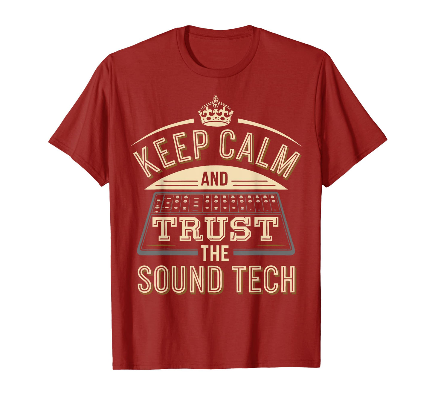 Church Sound Guy Audio Technician Trust The Sound Tech T-Shirt