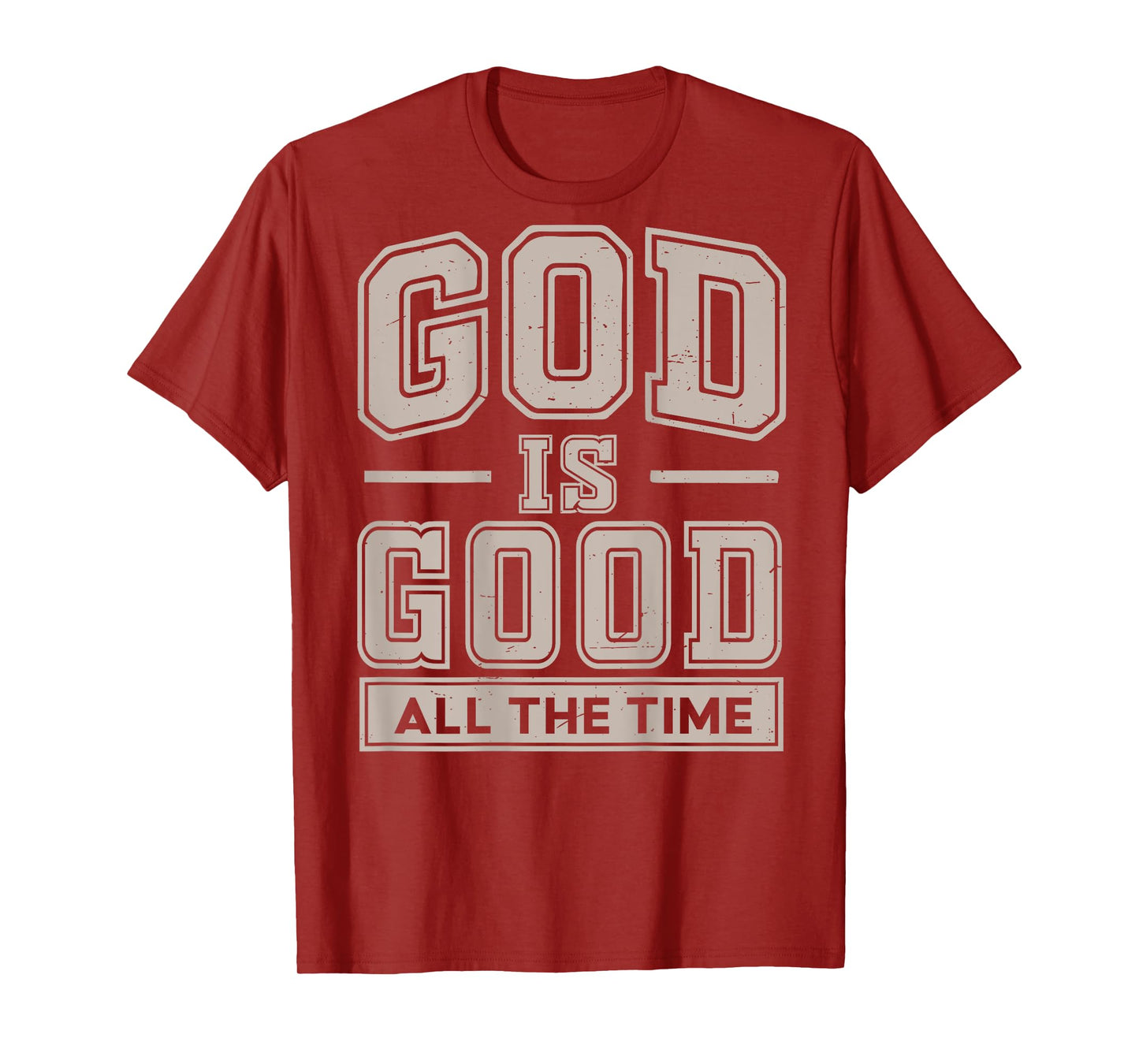 Toddler God Is Good Jesus Christian Sister Daughter Son Girl T-Shirt