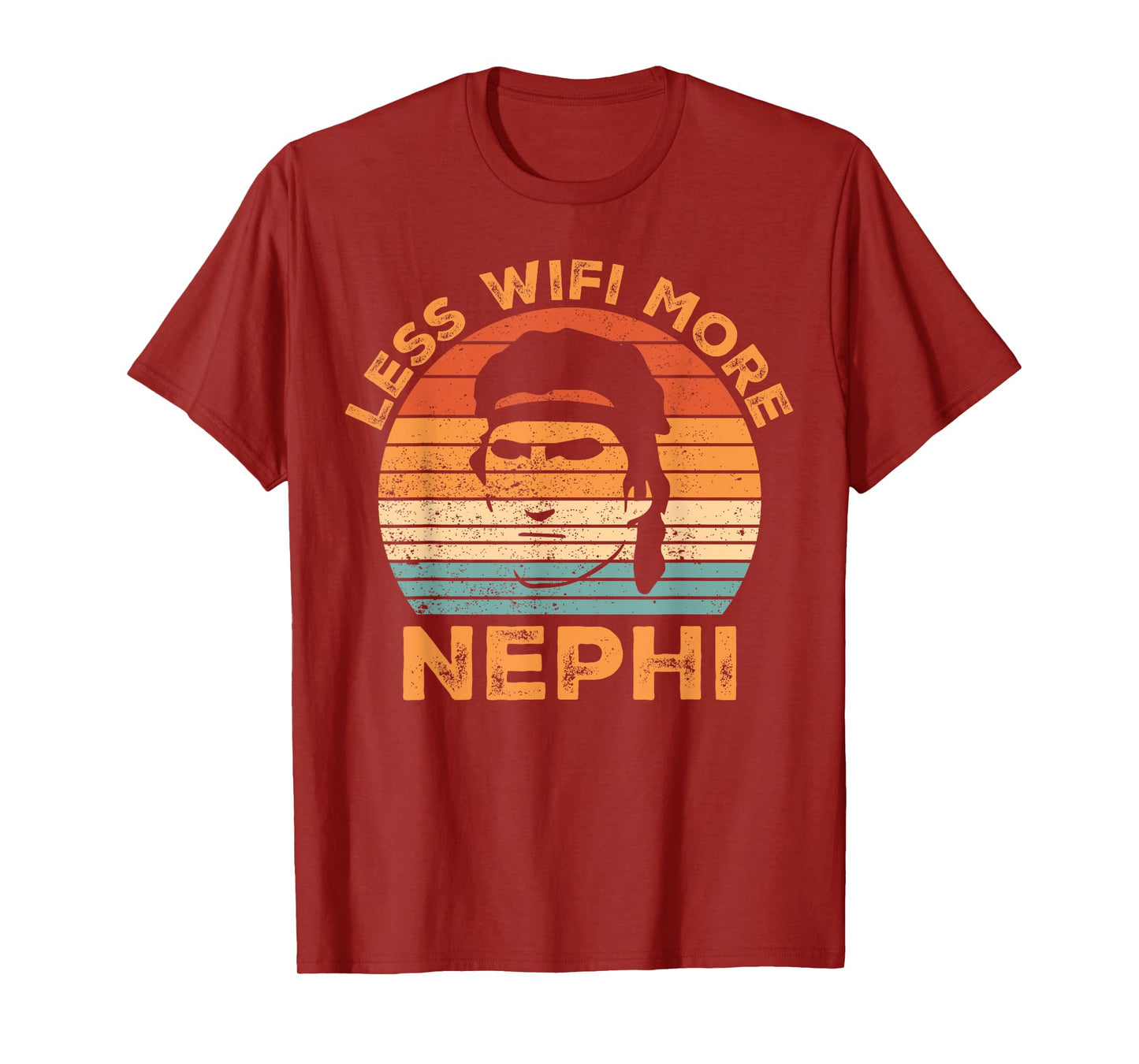 Funny Mormon Missionary LDS Less Wifi More Nephi T-Shirt