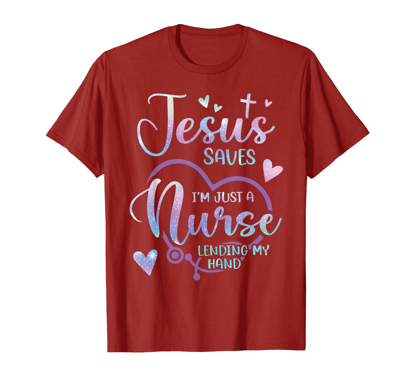 Christian Nurse Jesus T-Shirt