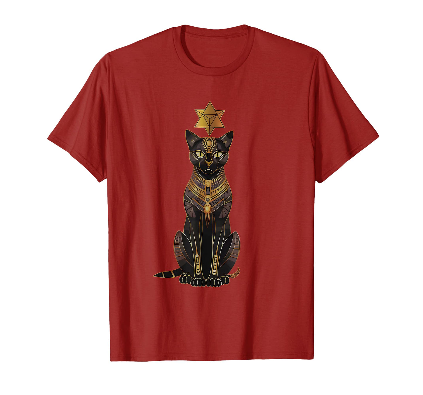 Bastet Ancient Egypt Cat God Hieroglyphic Egyptian History T-Shirt