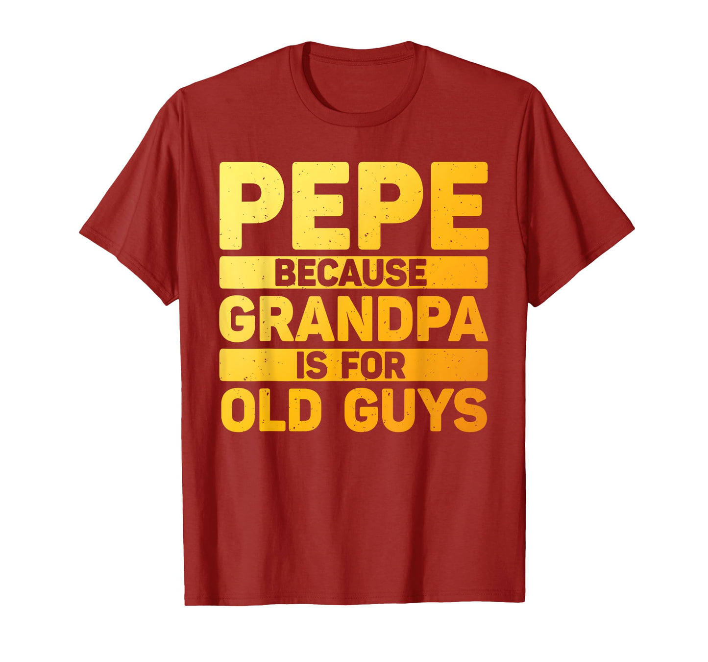Pepe Design For Grandpa From Grandkids Father's Day Pepe T-Shirt