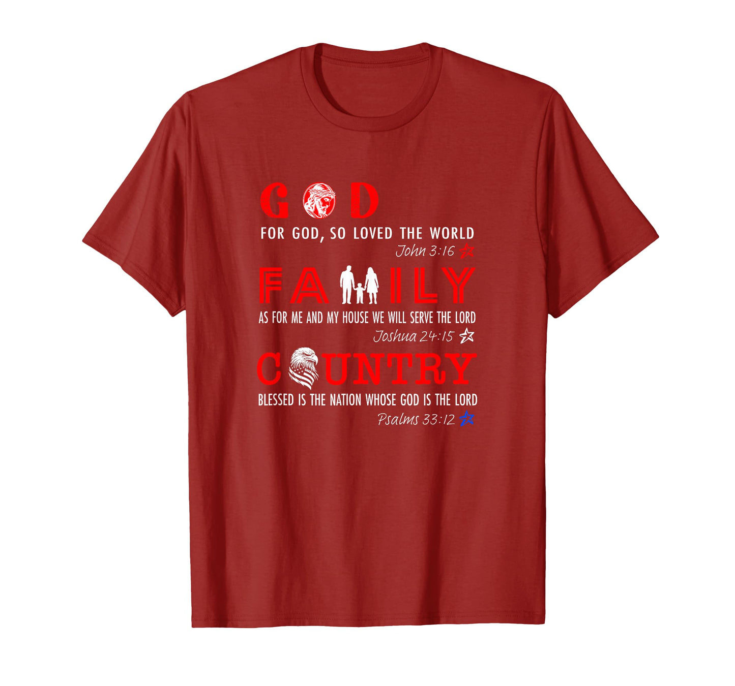 God Family Country T-Shirt