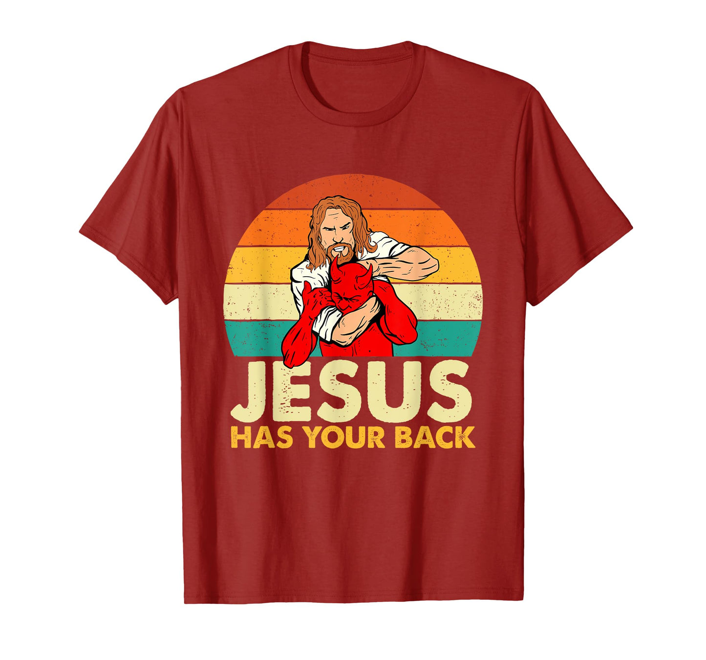 Jesus Has Your Back - Christian Believer Faith Religious T-Shirt