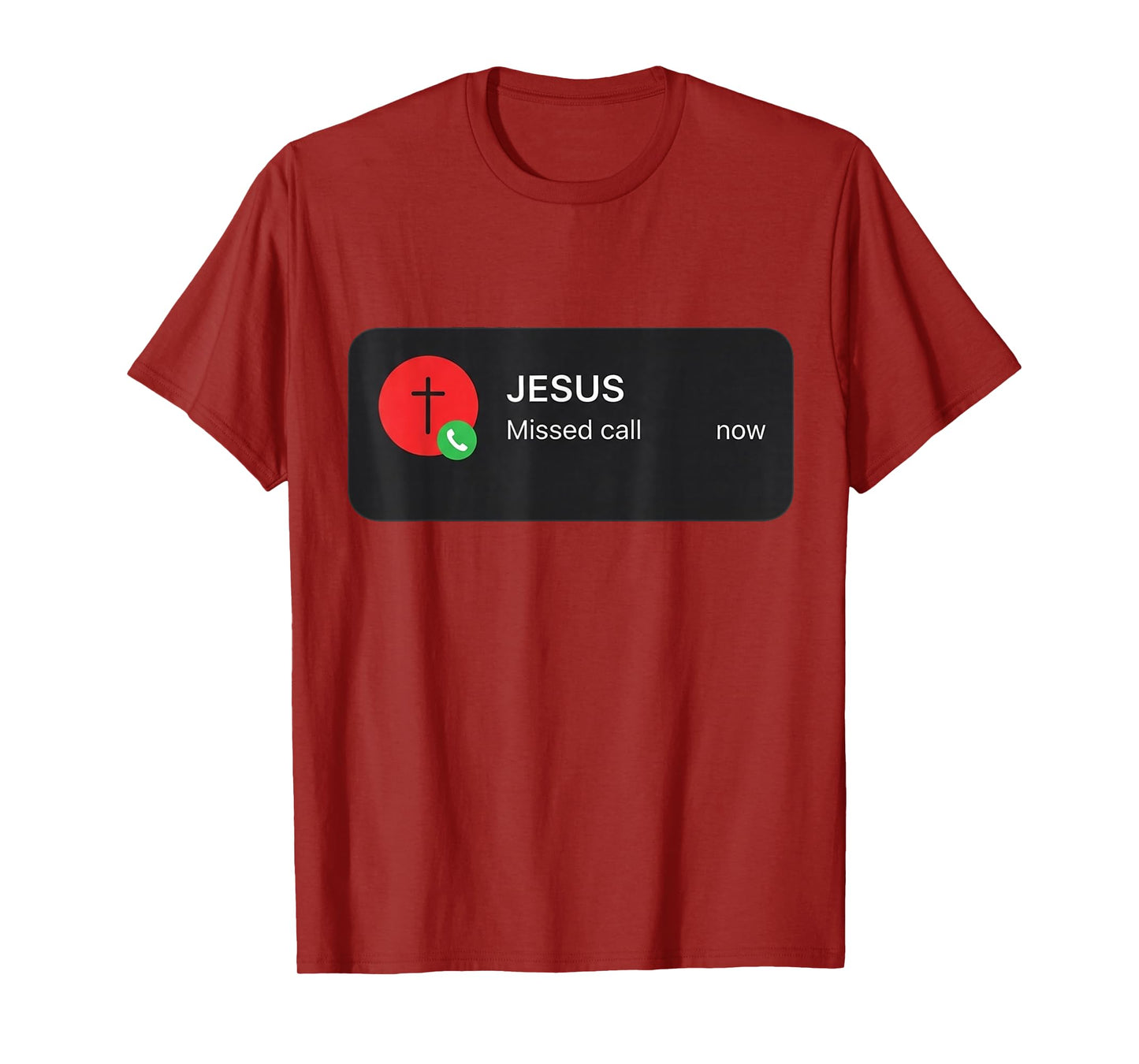 Jesus Calling On Your Phone Funny Christian Faith Graphic T-Shirt