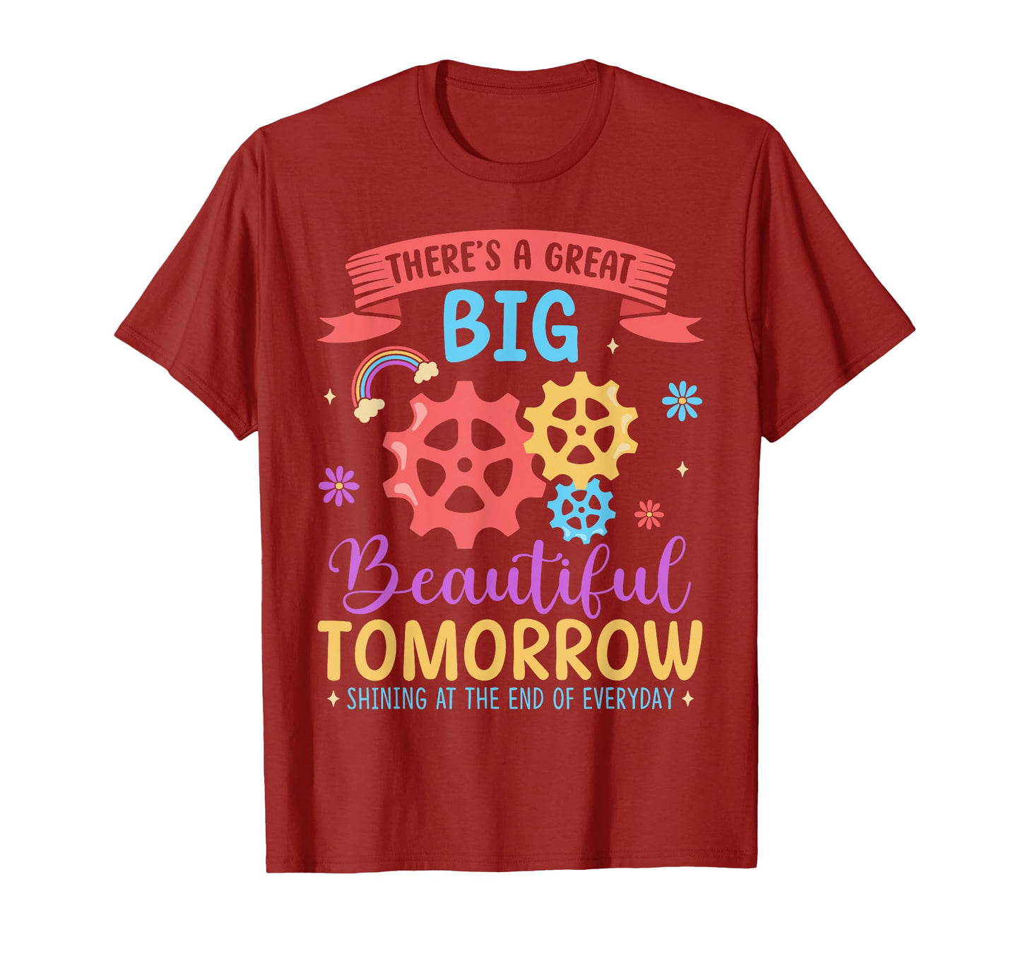 There's A Great Big Beautiful Tomorrow, Theme Park, Carousel T-Shirt