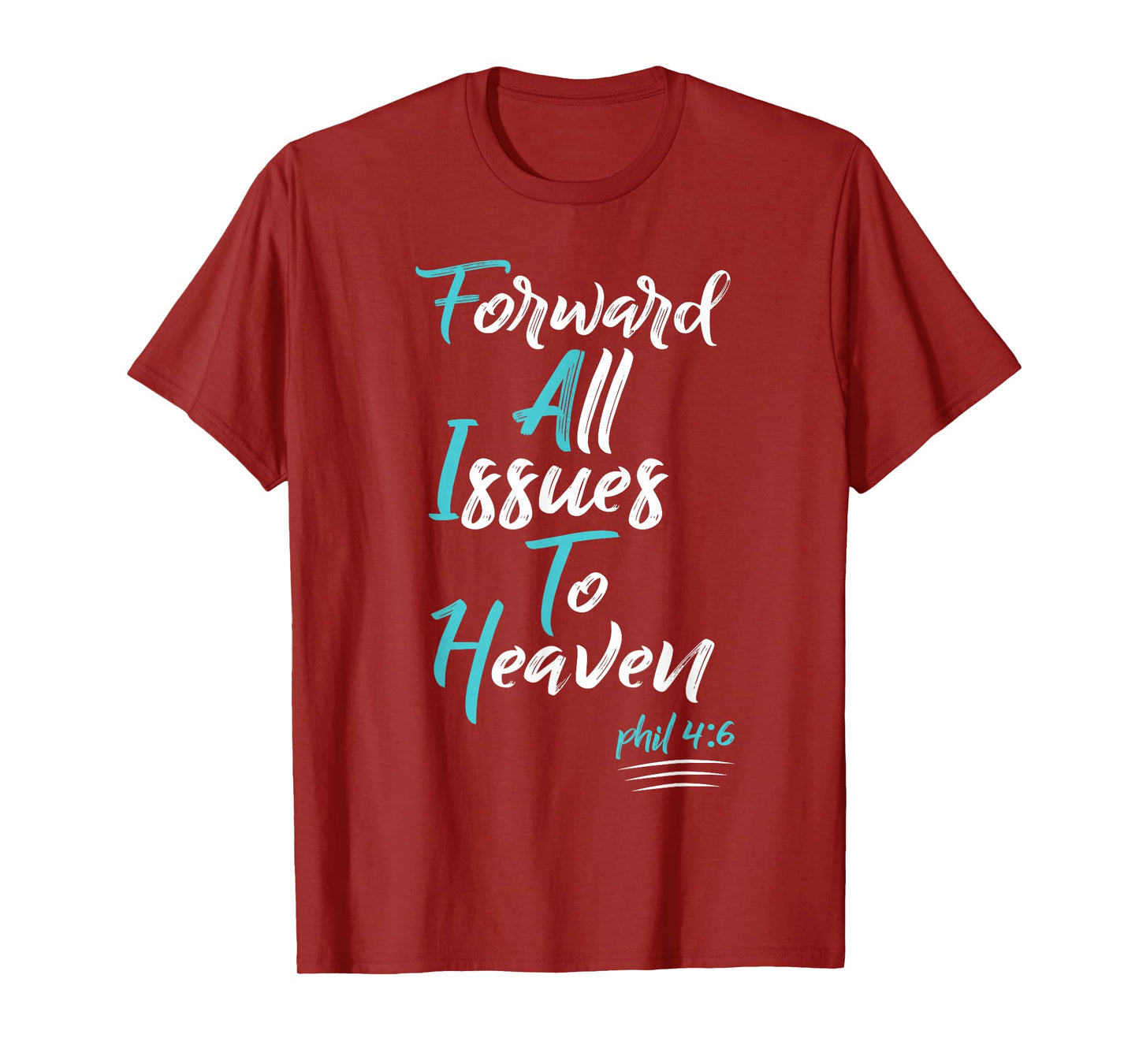 Faith Over Fear Spiritual Uplifting Christian Plus Size Tops T-Shirt