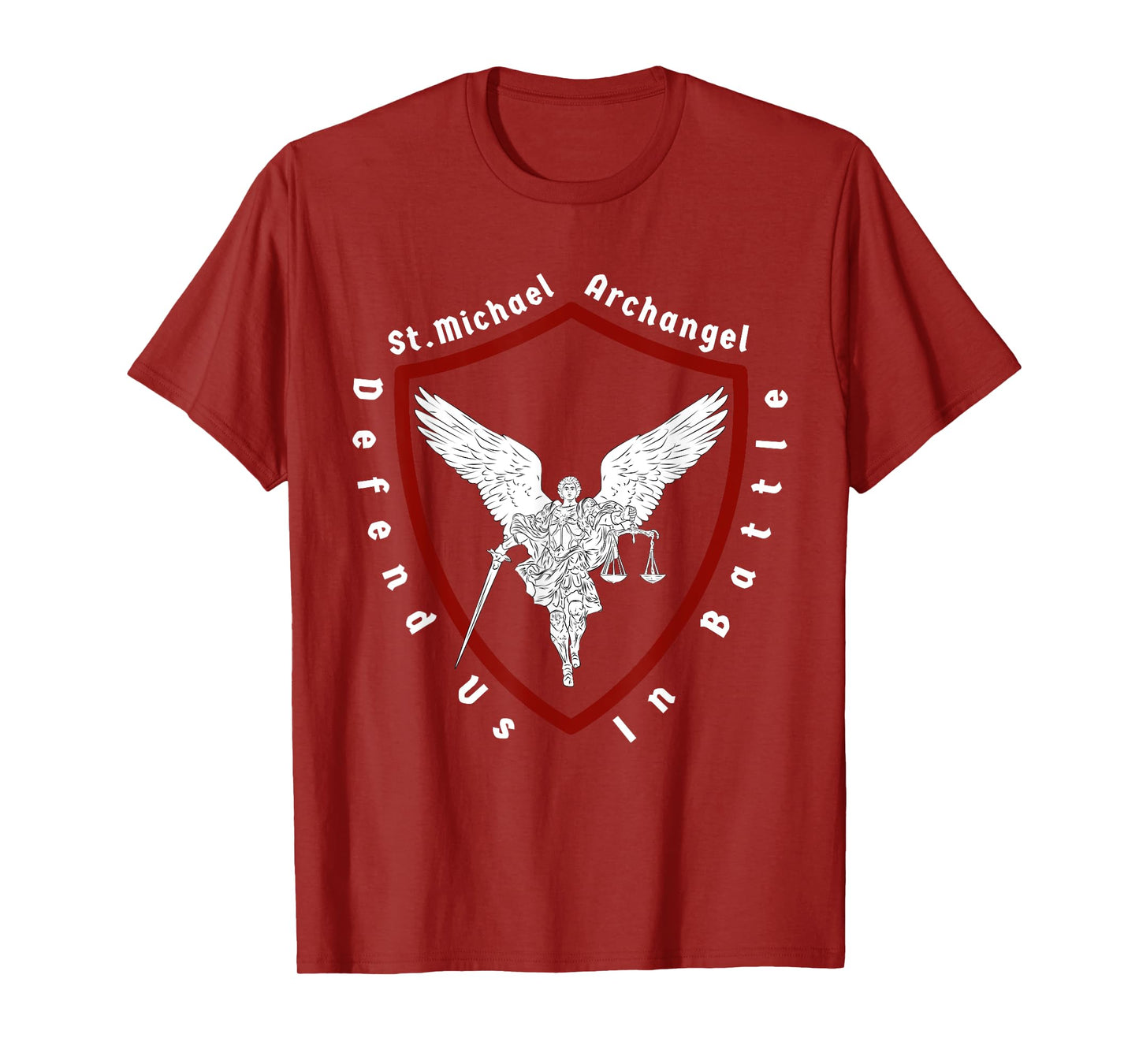 Saint Michael the archangel, defend us in battle T-Shirt
