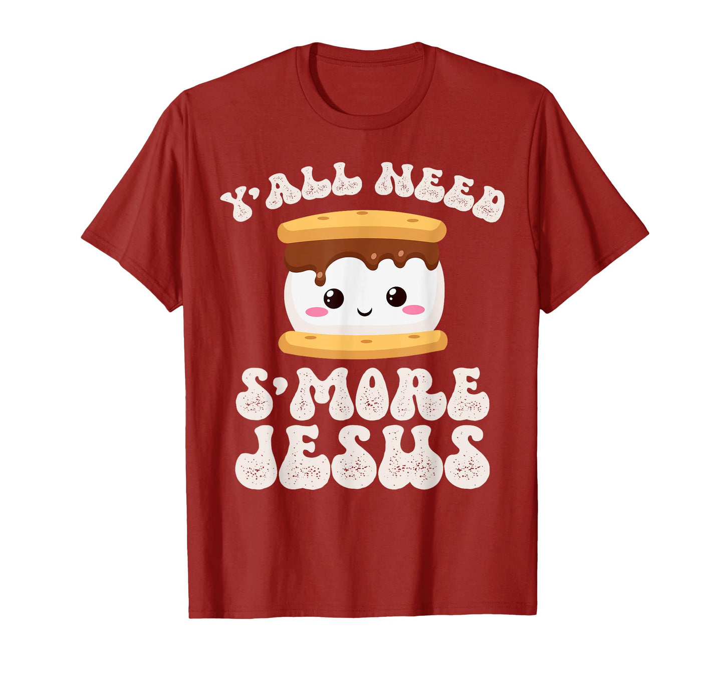 Smore Jesus Kawaii S'more Christian Funny Pun Religious T-Shirt
