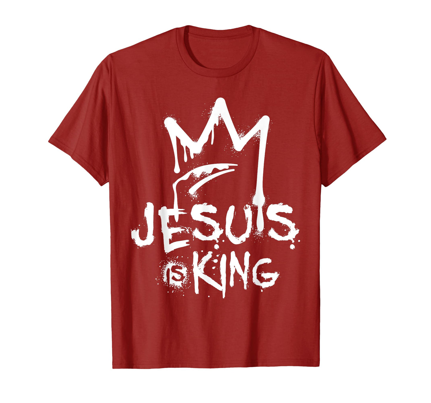 Jesus Is King Modern Christian Faith God Religious T-Shirt