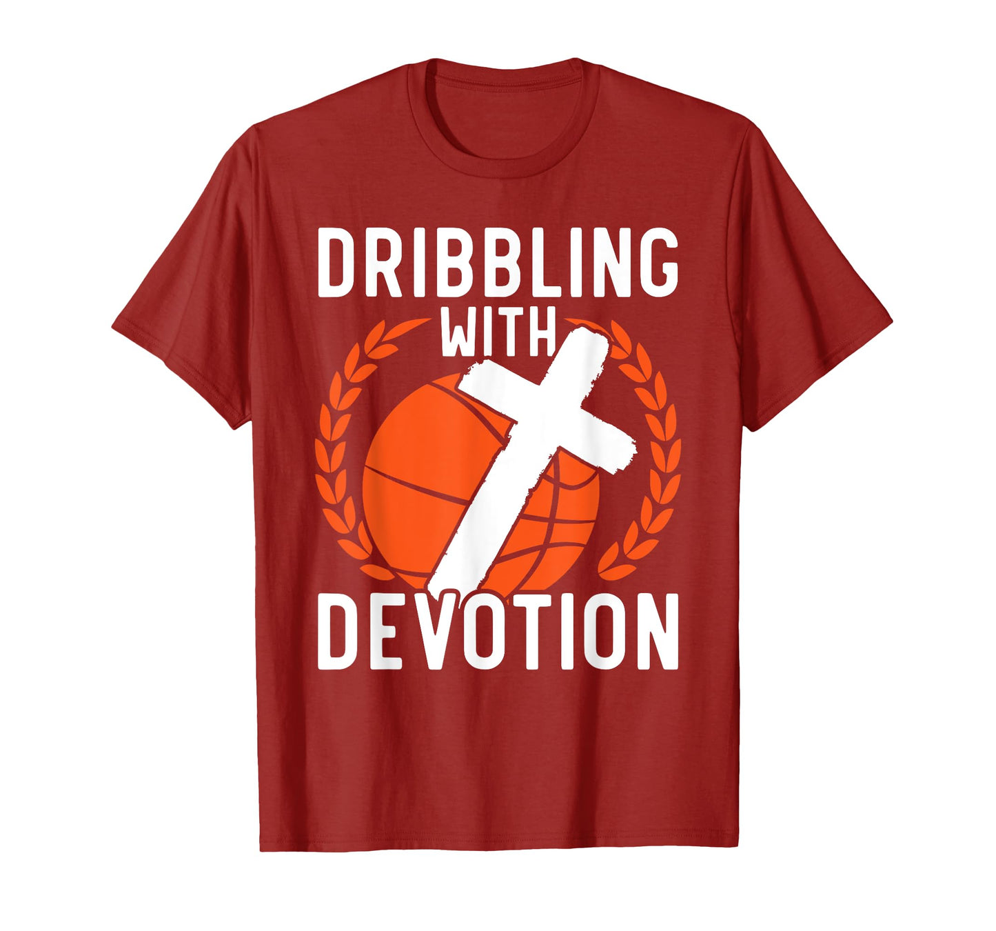 Basketball And Jesus Christ Christian Believer Hooper T-Shirt