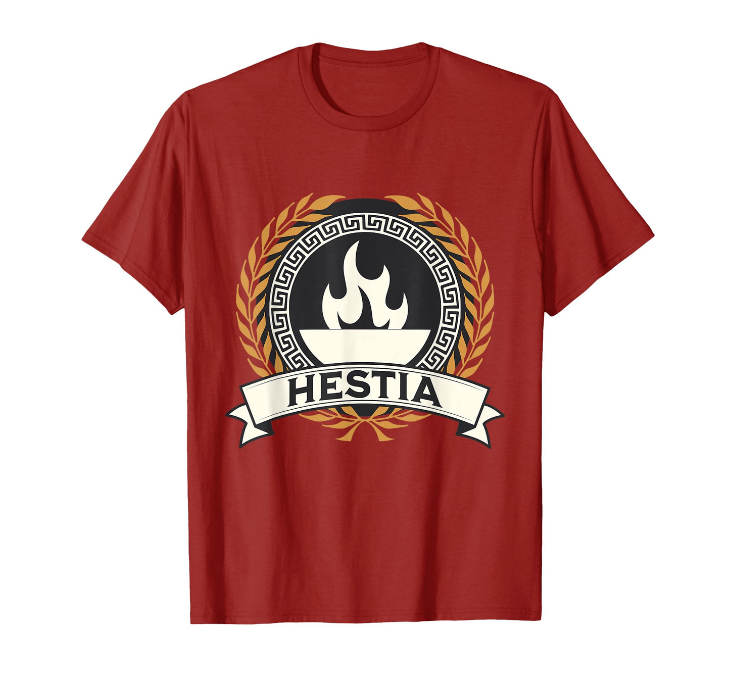 Hestia Ancient Greek Goddess Symbol T-Shirt