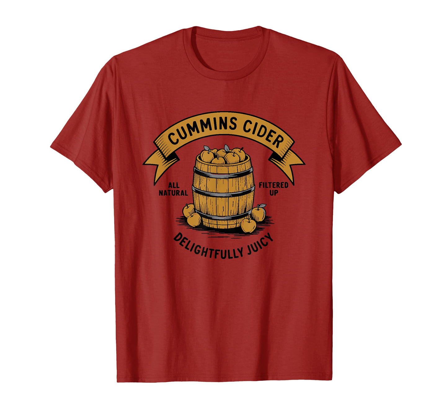 Cummins Cider Funny Mens T-Shirt
