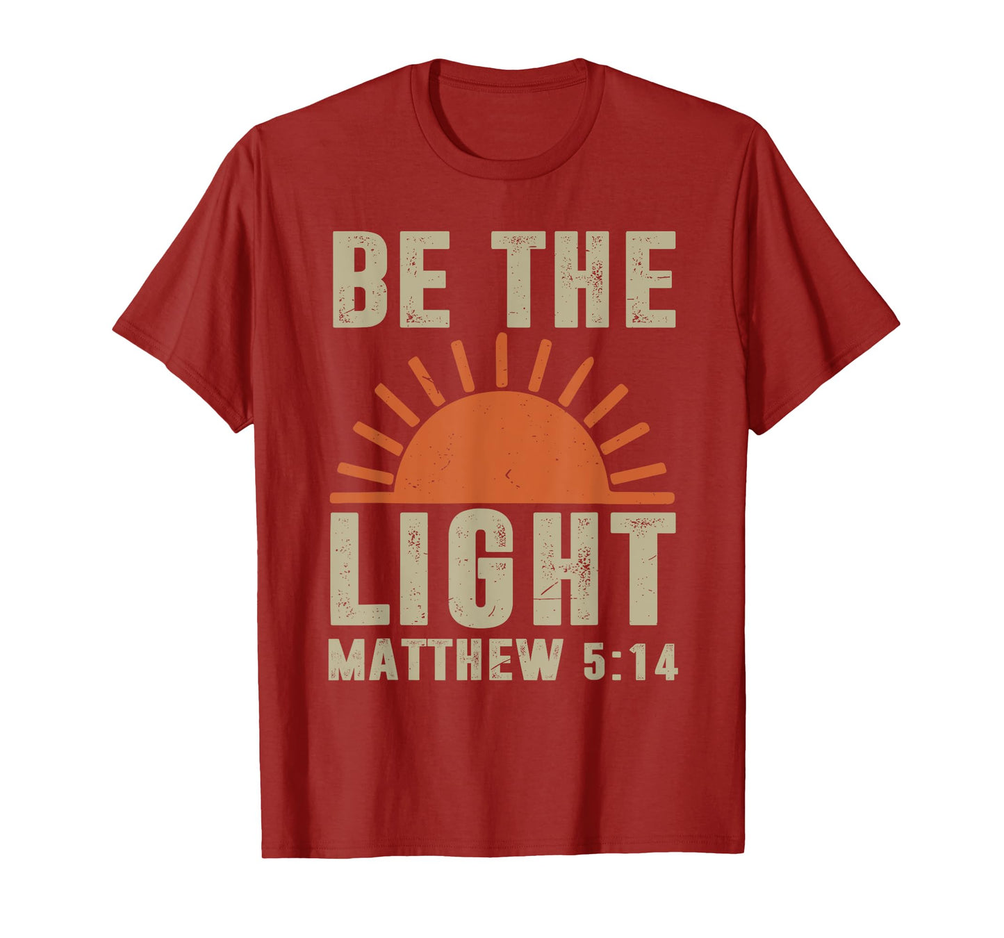 Toddler Be The Light God Son Sister Brother Christian Jesus T-Shirt