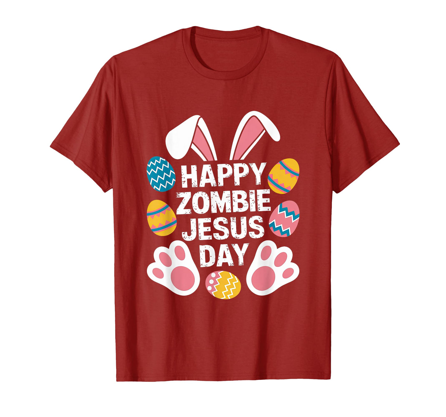 HAPPY Zombie JESUS DAY Easter Zombie T-Shirt