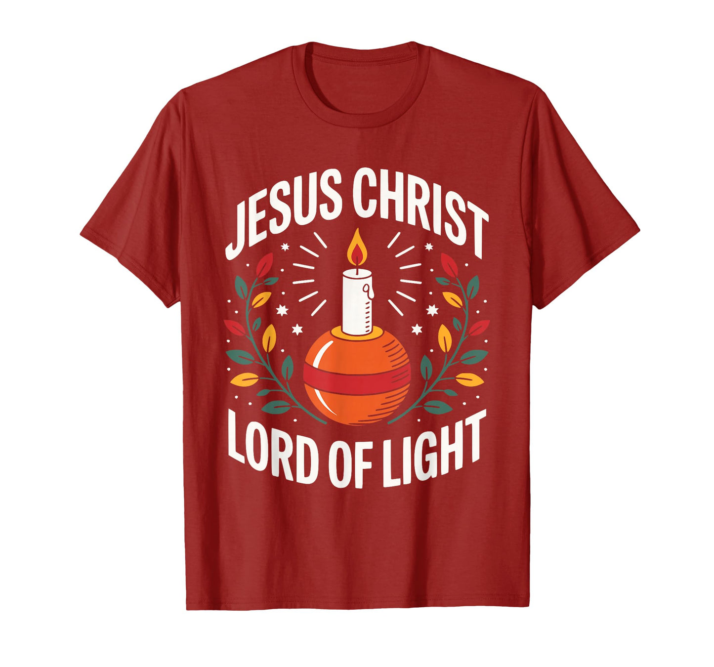 Christingle Christmas Christian Jesus Christ Lord of Light T-Shirt