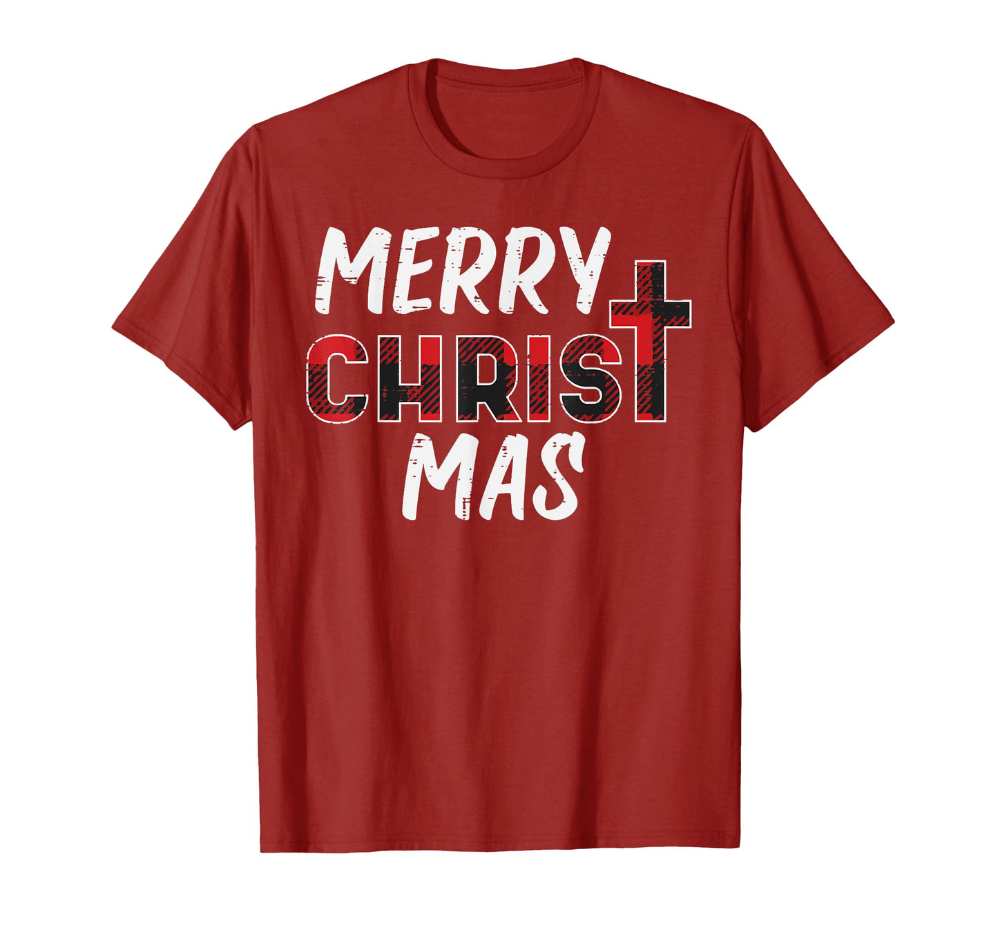 Merry Christ Mas Christian Jesus Christmas Xmas T-Shirt