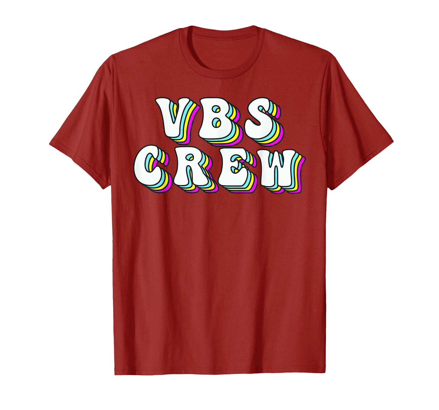 Retro VBS Crew VBS 2024 Vacation Bible School Christian T-Shirt