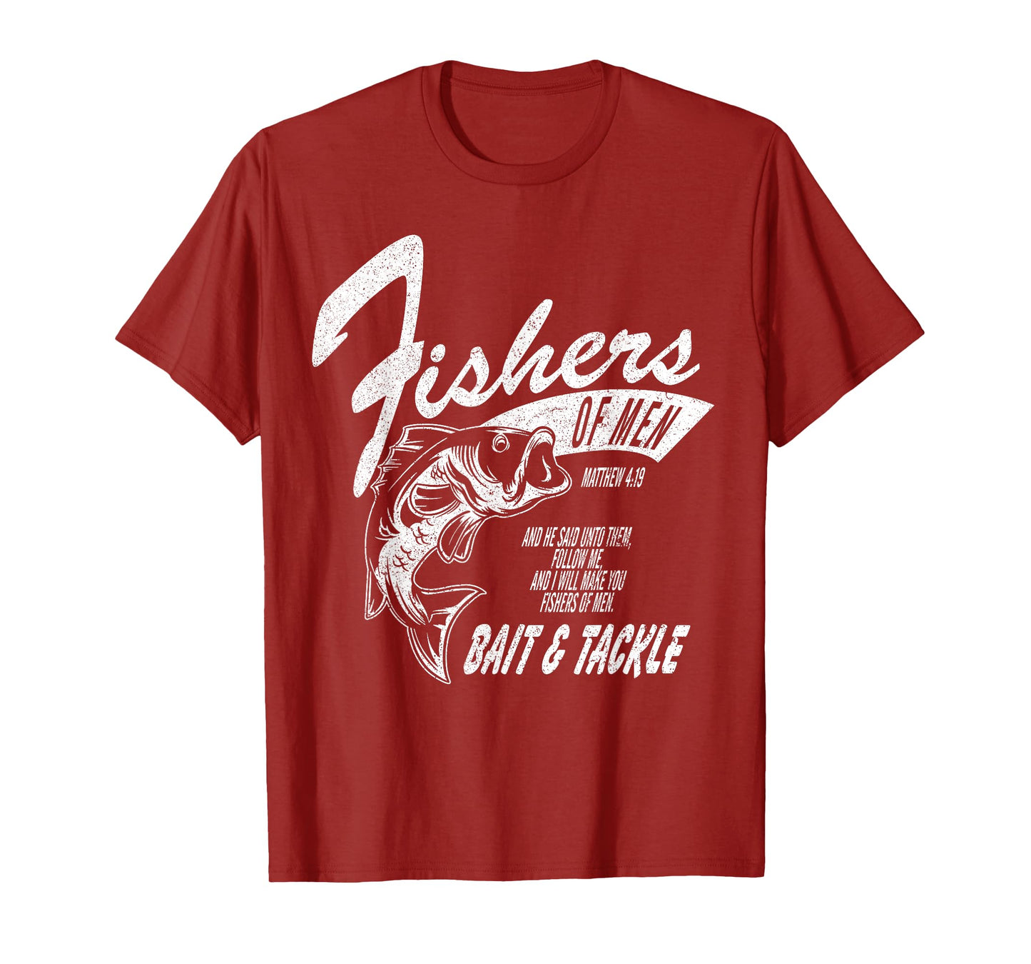 Fishers of Men Graphic Tee - Inspired by Matthew 4:19 T-Shirt