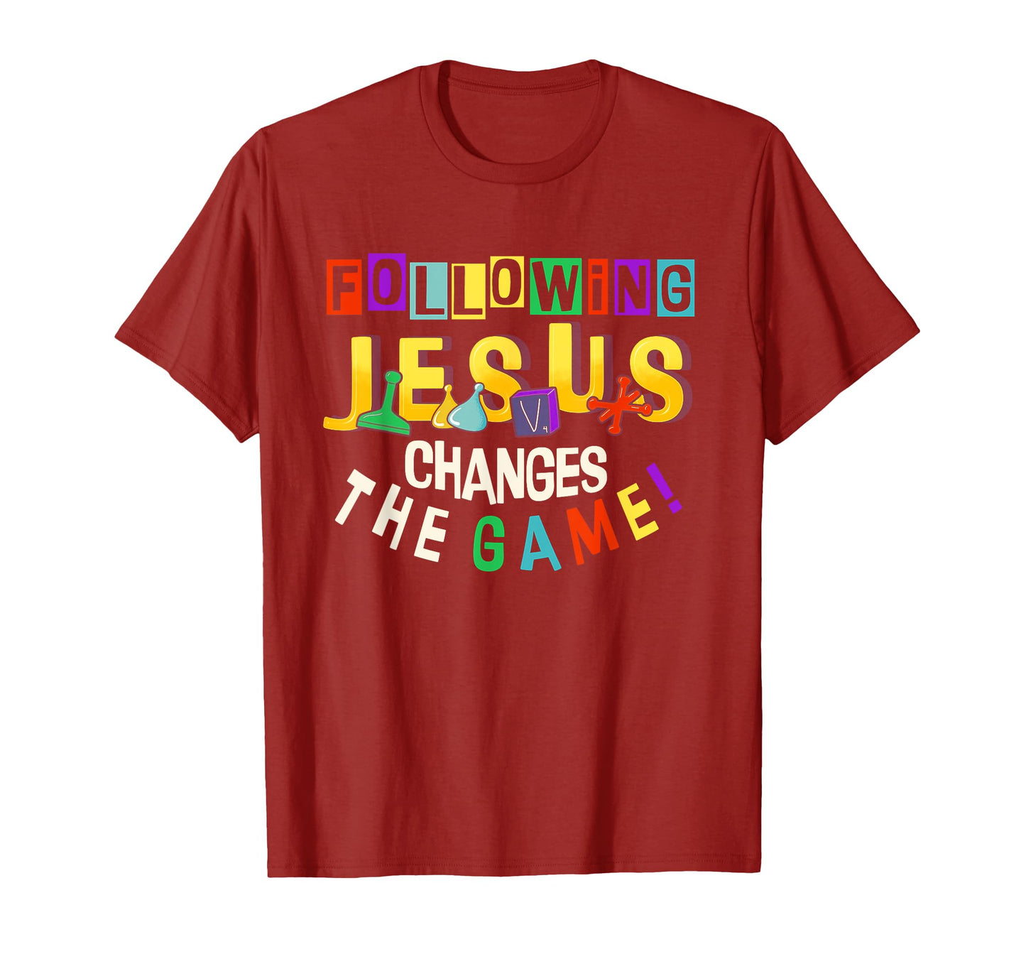 Following Jesus Changes The Game Vacation Bible School Crew T-Shirt