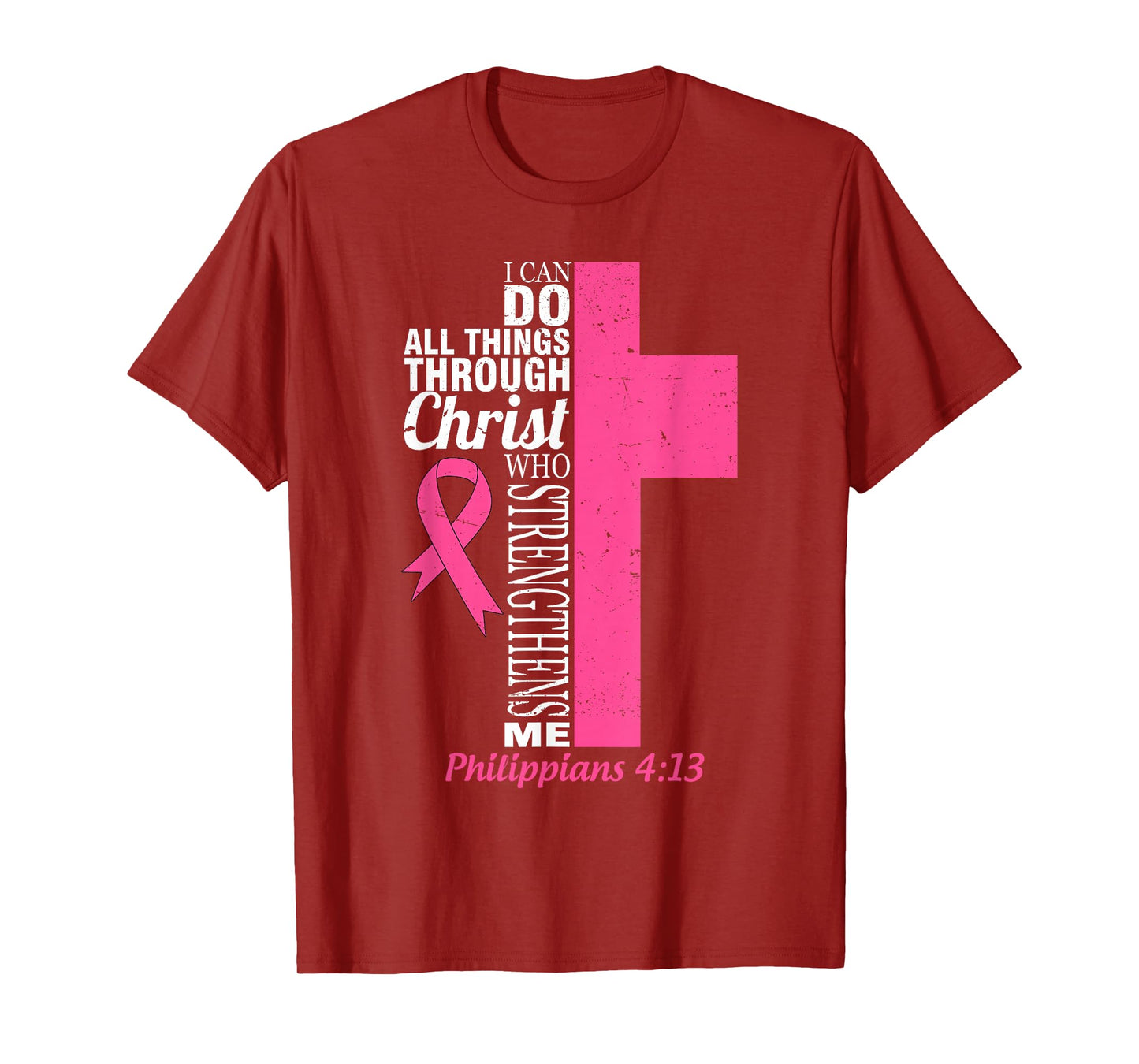 Breast Cancer Awareness Month Warriors Survivors Christians T-Shirt