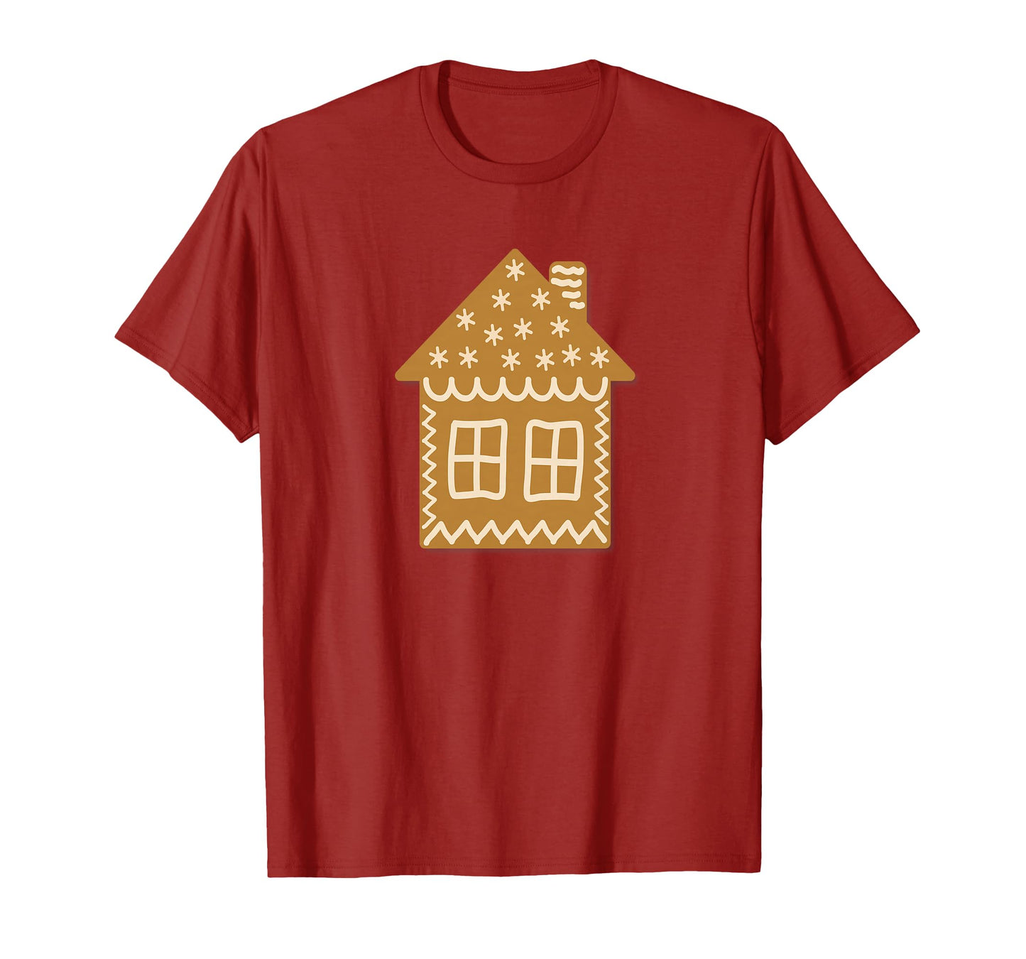 Gingerbread House Christmas Party Christian Cute Pretty T-Shirt